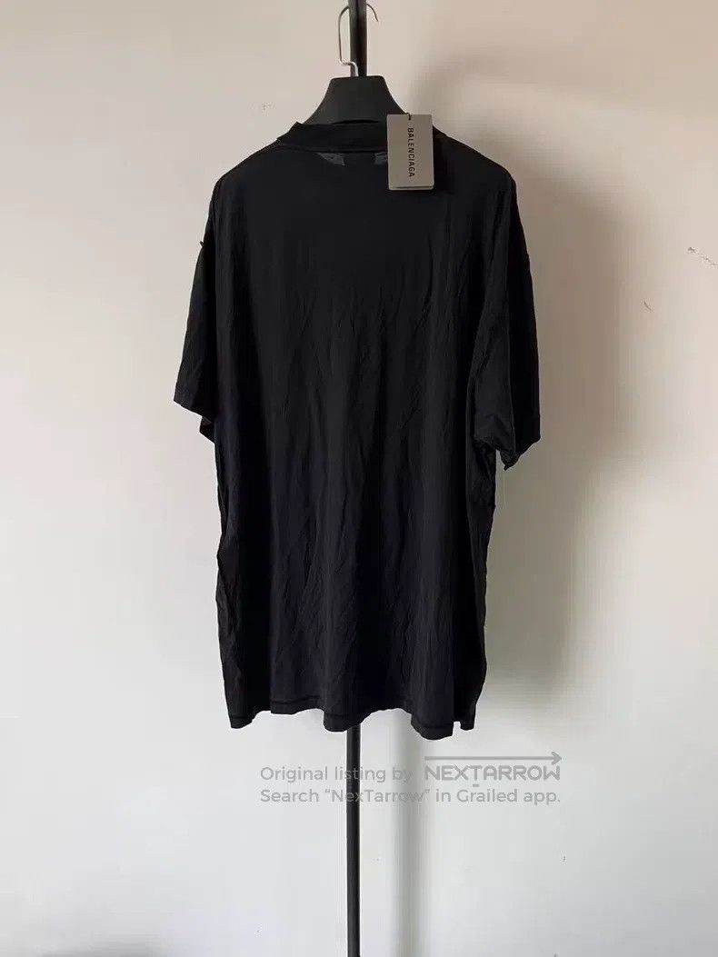 Balenciaga Balenciaga Letter Logo Printed Short Sleeve T-Shirt Size US M / EU 48-50 / 2 - 2 Thumbnail