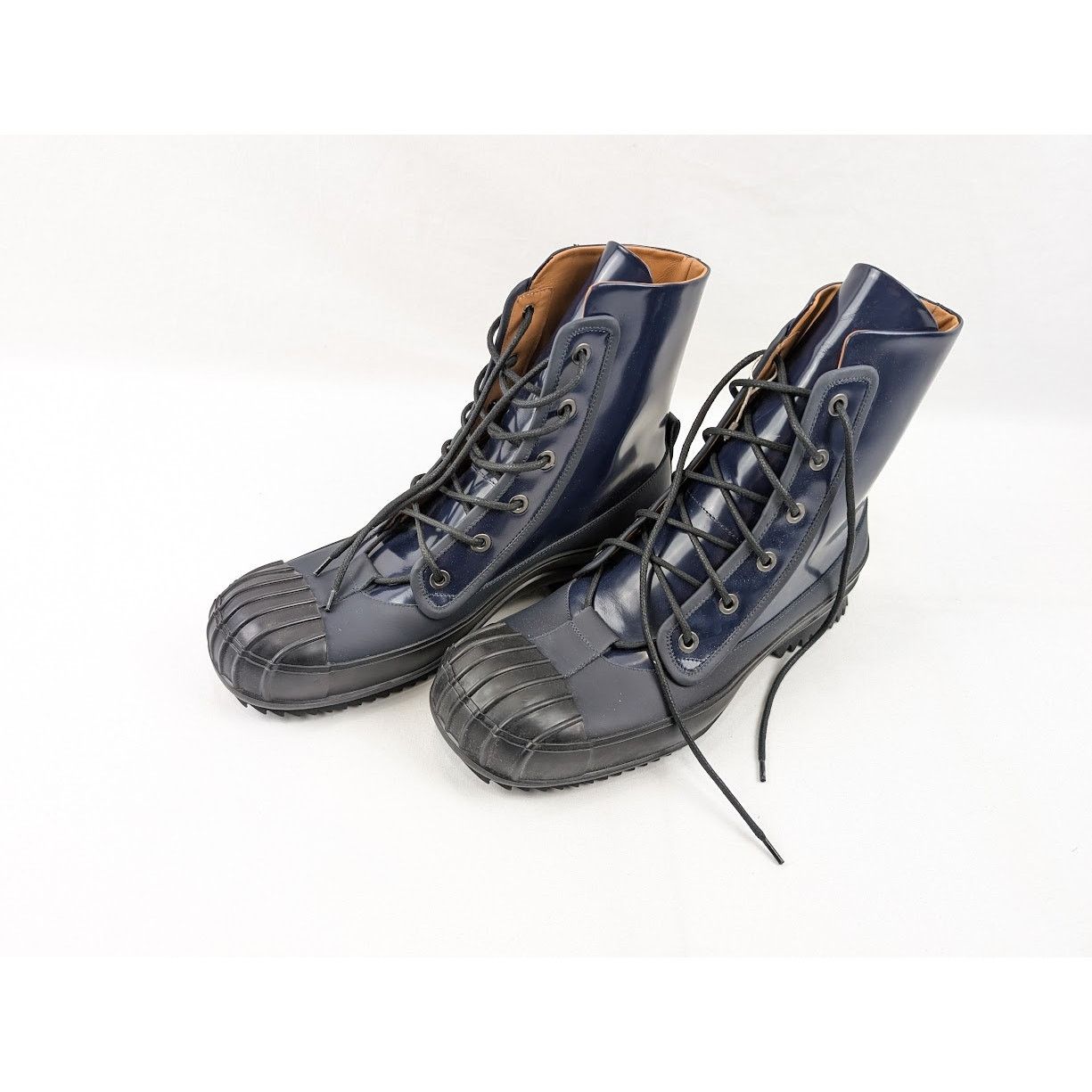 Maison Margiela o1rshd1 Ankle Boots in Navy Size US 10 / EU 43 - 14 Thumbnail