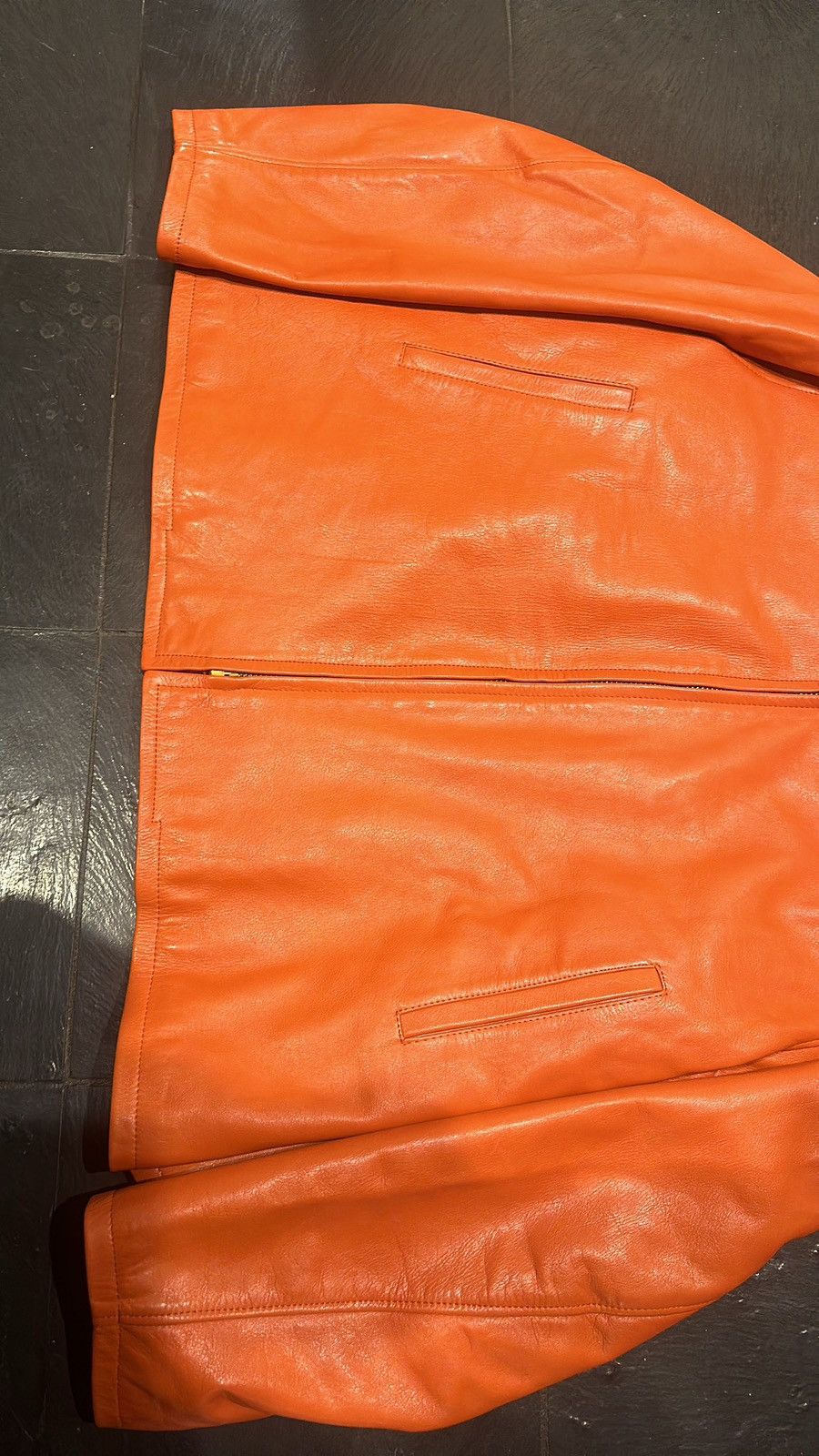 Yohji Yamamoto Yohji Yamamoto Pour Homme 6.1 The Men leather jacket Size US XL / EU 56 / 4 - 3 Thumbnail