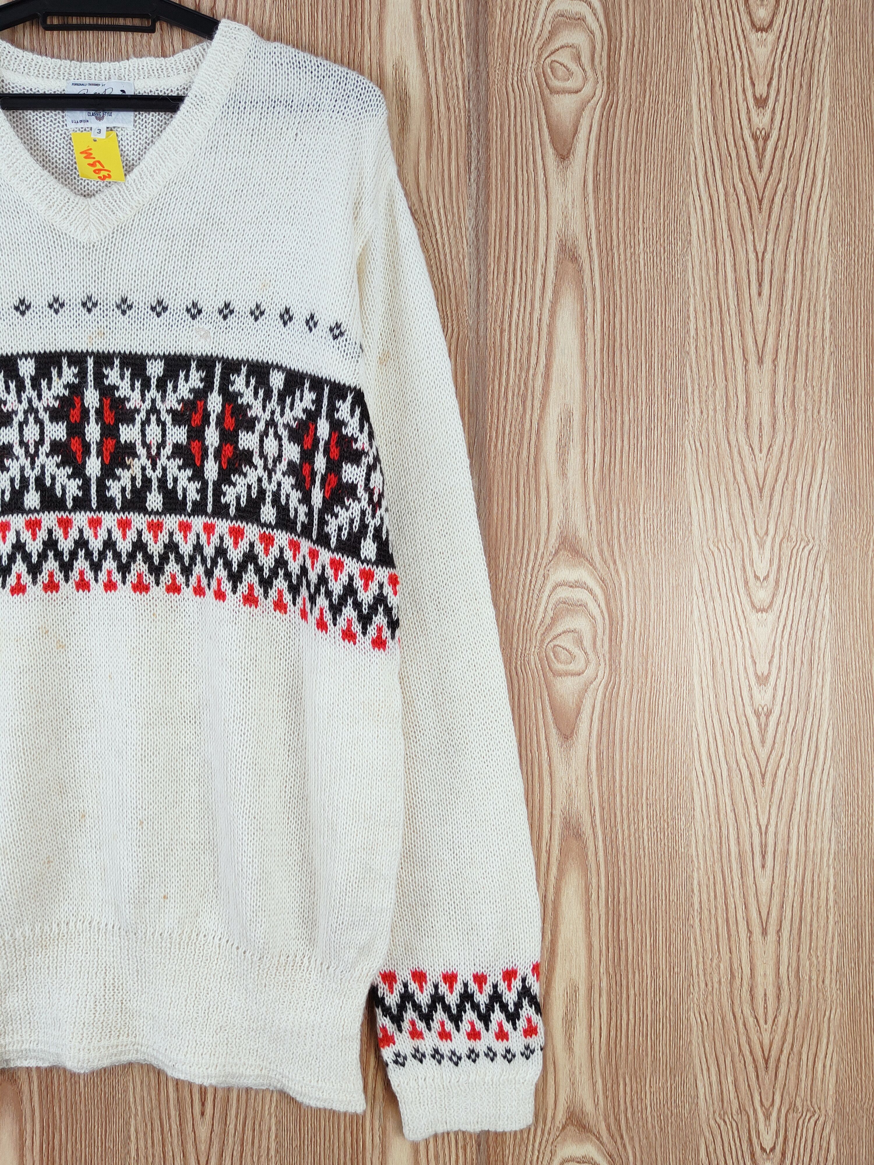 Japanese Brand Arnold Palmer Cream art Knitwear Sweatshirts #W563 Size US L / EU 52-54 / 3 - 5 Thumbnail