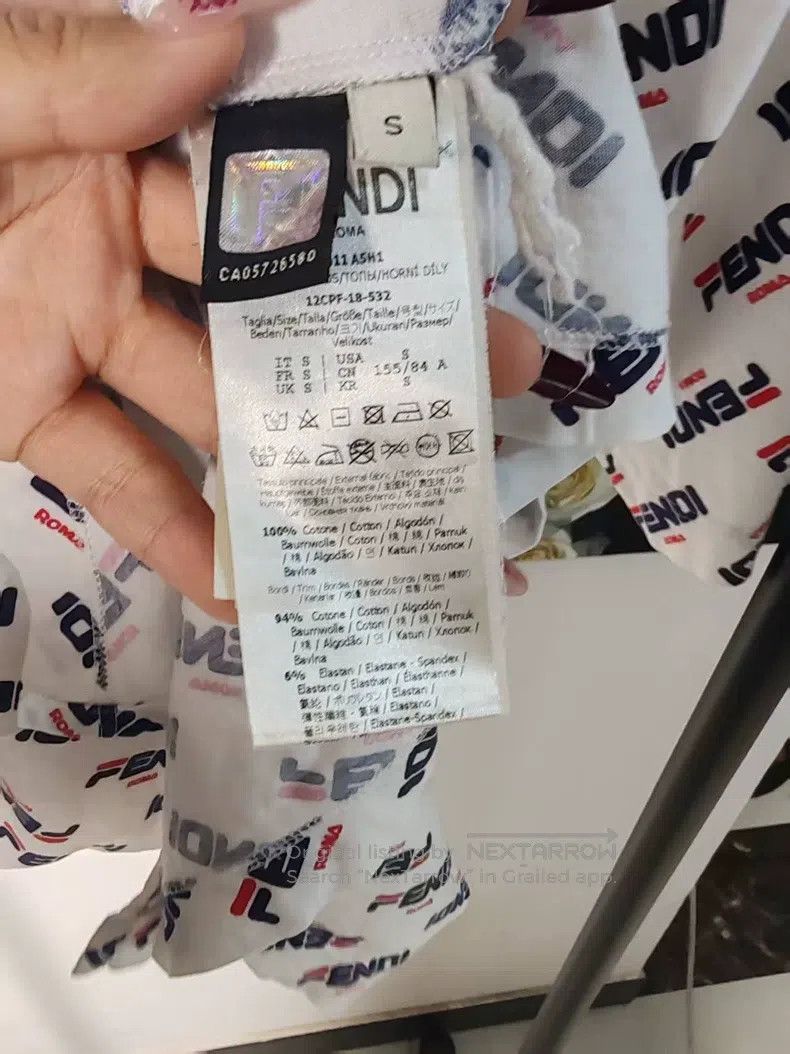 Fendi Fendi All-over print short sleeve Size S / US 4 / IT 40 - 4 Thumbnail