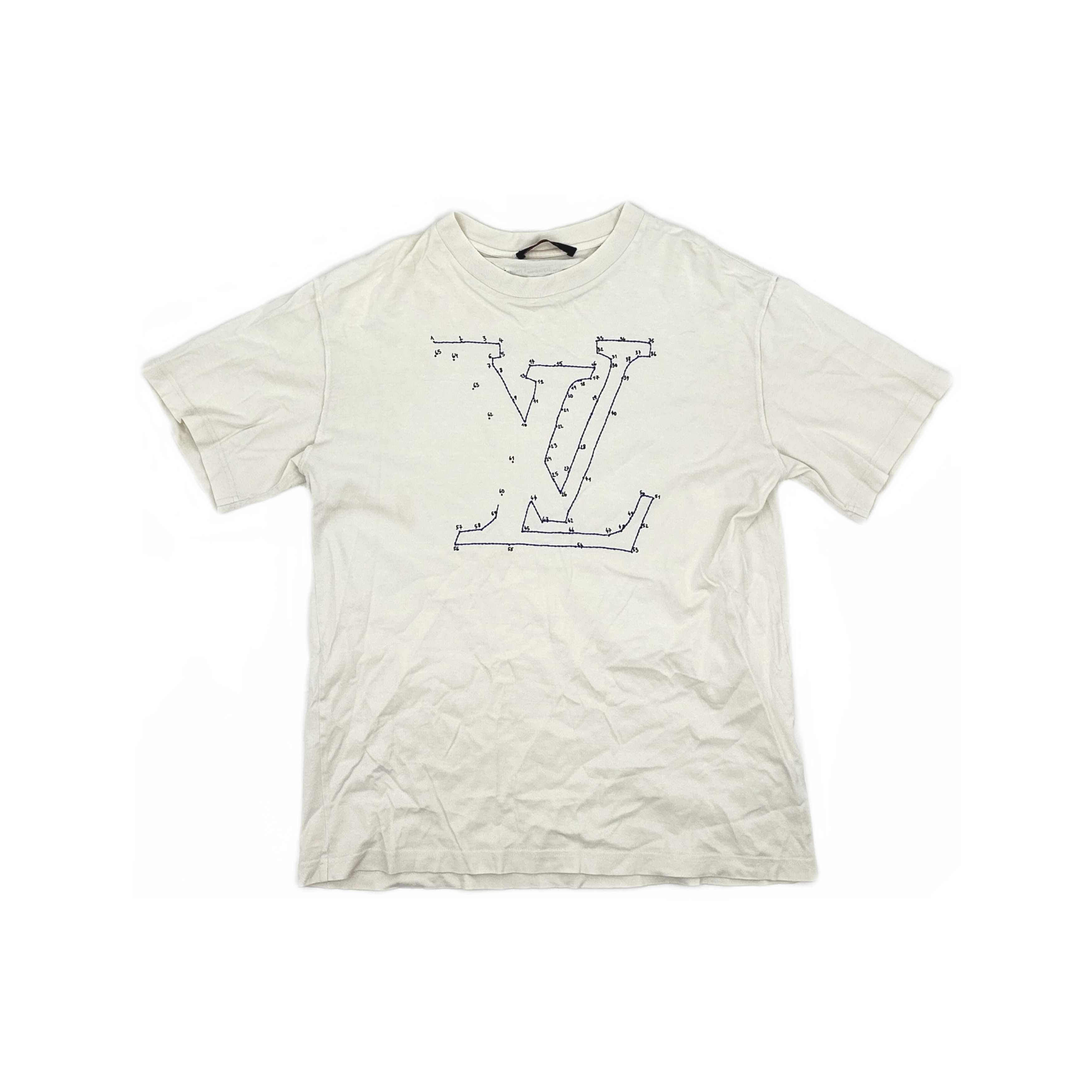 Louis Vuitton Louis Vuitton LV Stitch Graphic T-Shirt US M Size US M / EU 48-50 / 2 - 1 Thumbnail