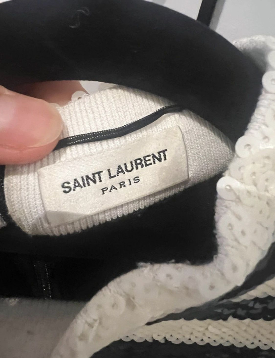 Saint Laurent Paris Saint Laurent sequinned tube dress Size S / US 4 / IT 40 - 5 Thumbnail