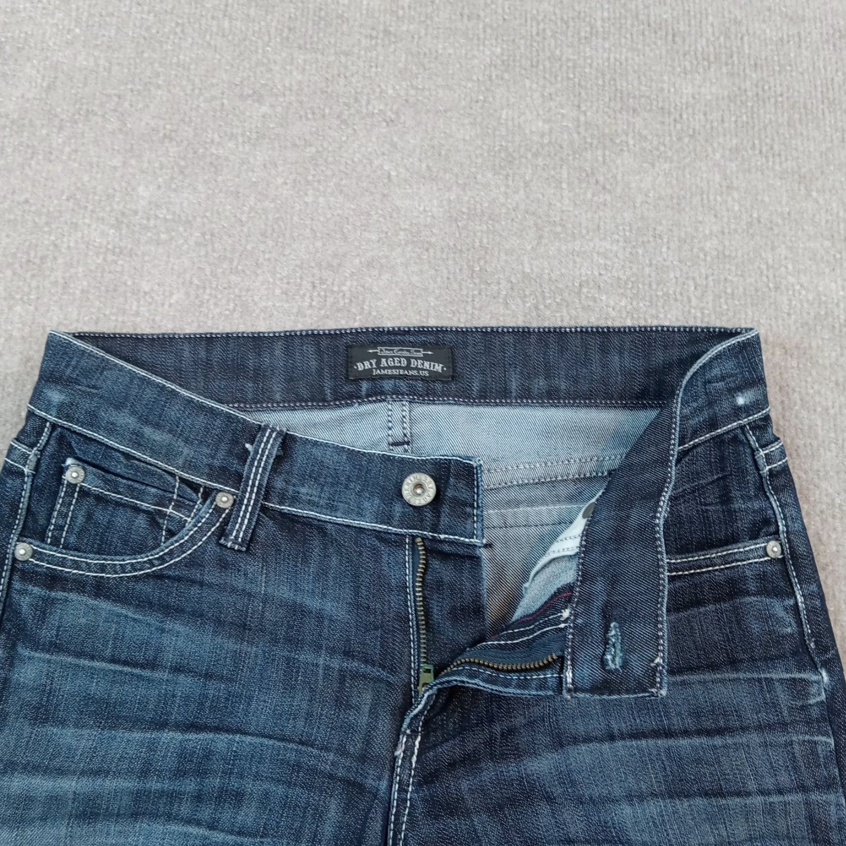 Vintage James Jeans Women's Blue Bootcut Mid Rise Stretch Jeans Size 26 Size 26" / US 2 / IT 38 - 7 Thumbnail