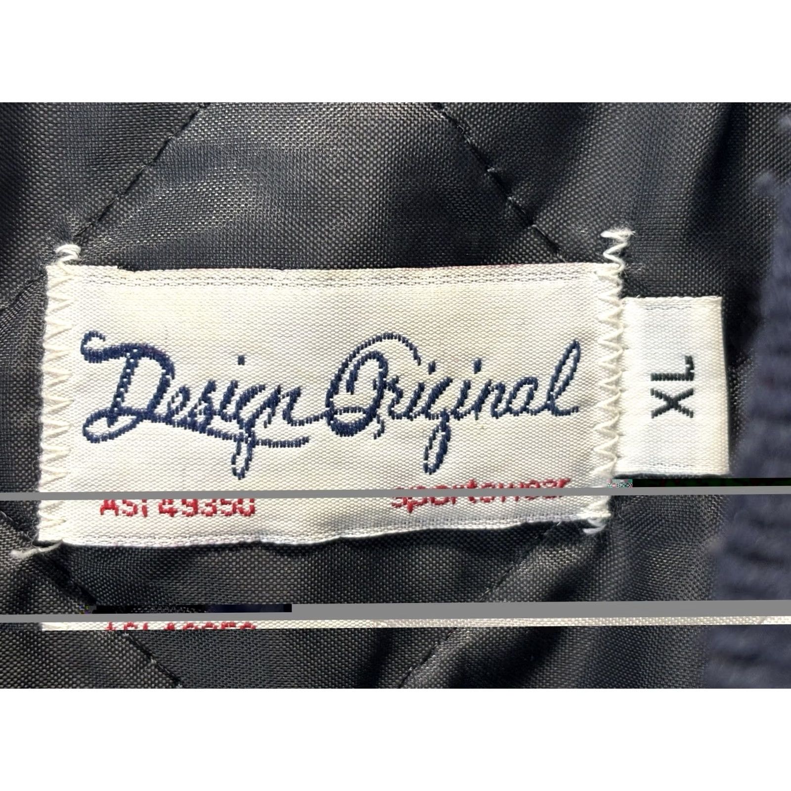 Vintage VINTAGE Design Original Wool Bomber Jacket Men’s XL Navy USA Varsity Preppy USA 90s College Mens XL Navy Bomber Jacket Size US XL / EU 56 / 4 - 7 Thumbnail