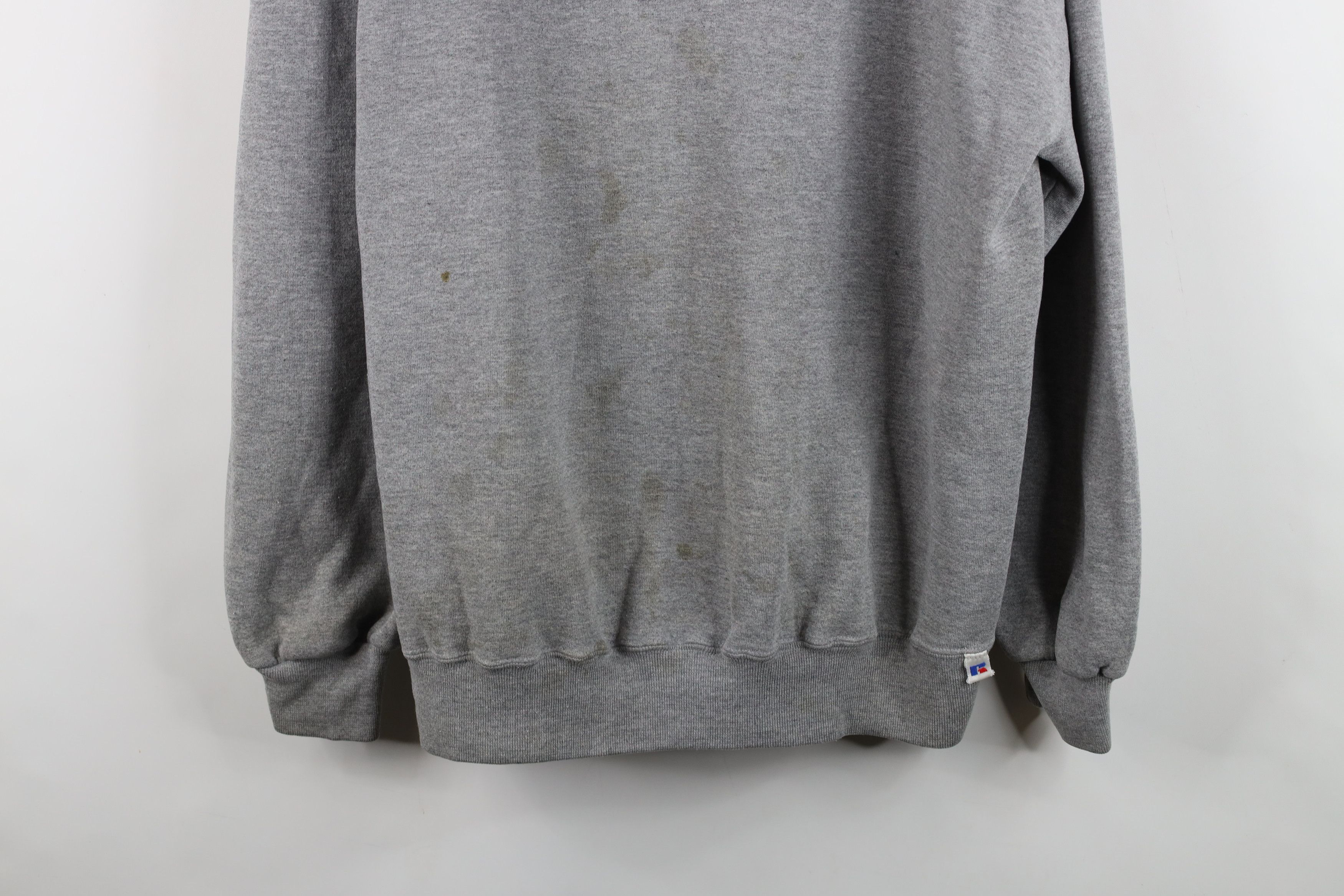 Russell Athletic Vintage 90s Russell Athletic Blank Crewneck Sweatshirt USA Size US XXL / EU 58 / 5 - 3 Thumbnail