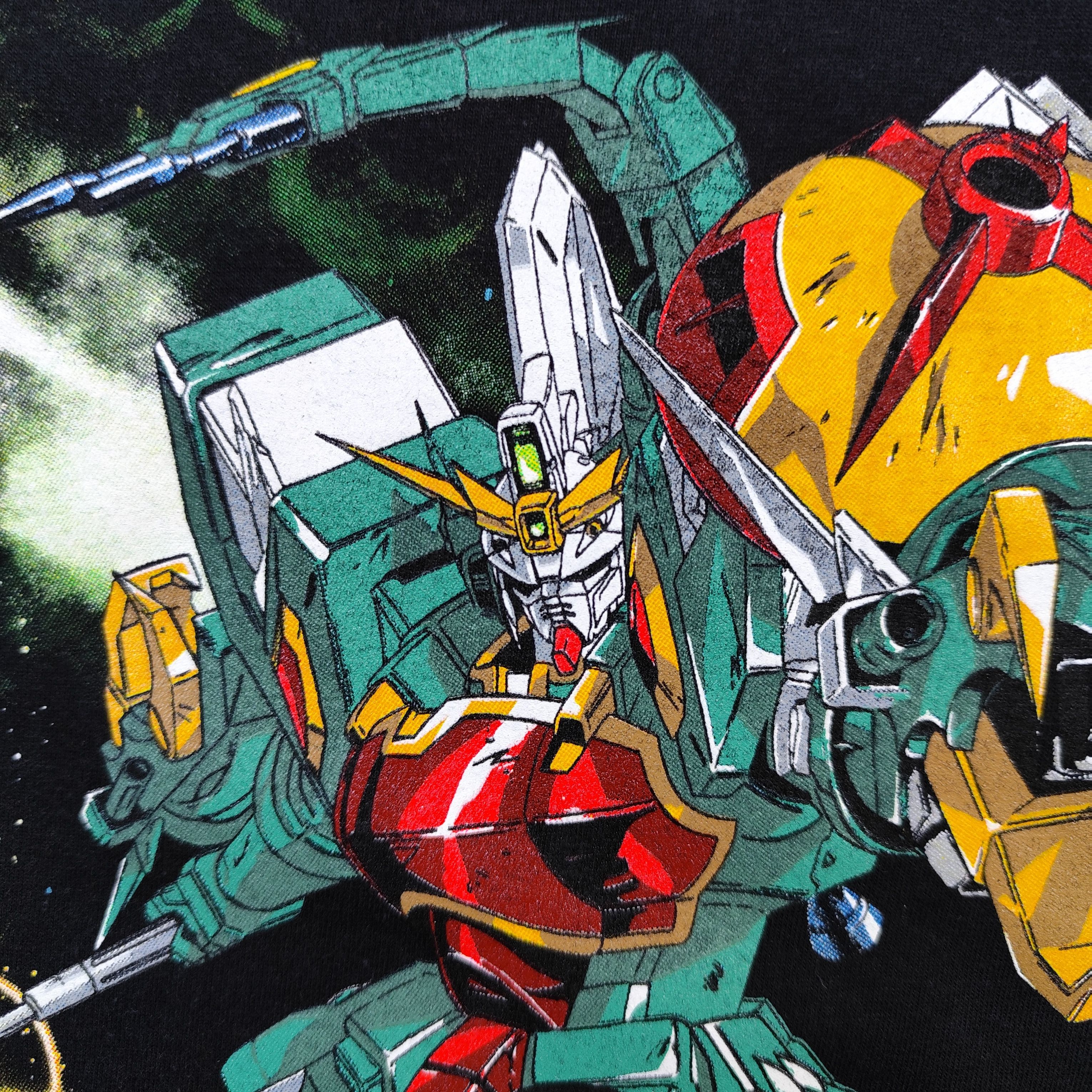 Anime × Vintage Anime Mobile Suit Gundam Wing Nataku Chang Wufei Rare Tee Size US XL / EU 56 / 4 - 2 Thumbnail