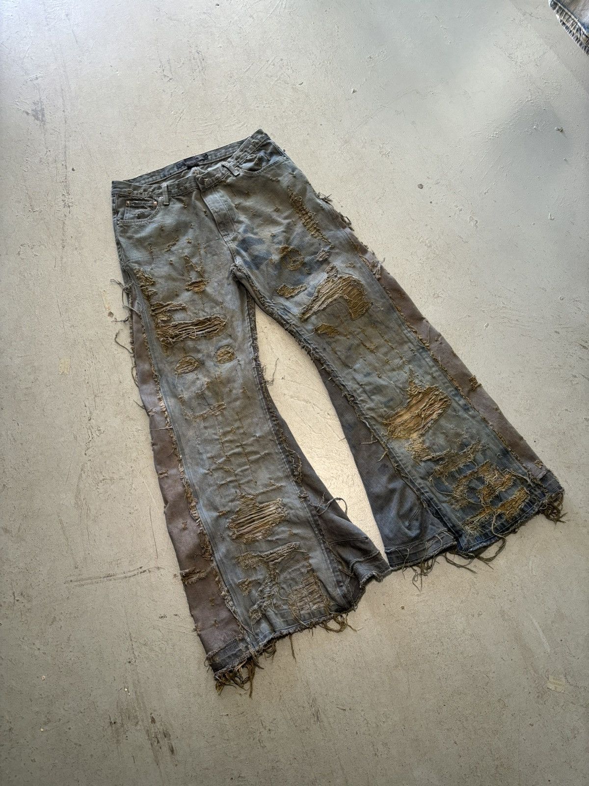 Image of Vintage Nostalgia Denim in Brown, Men's (Size 34)