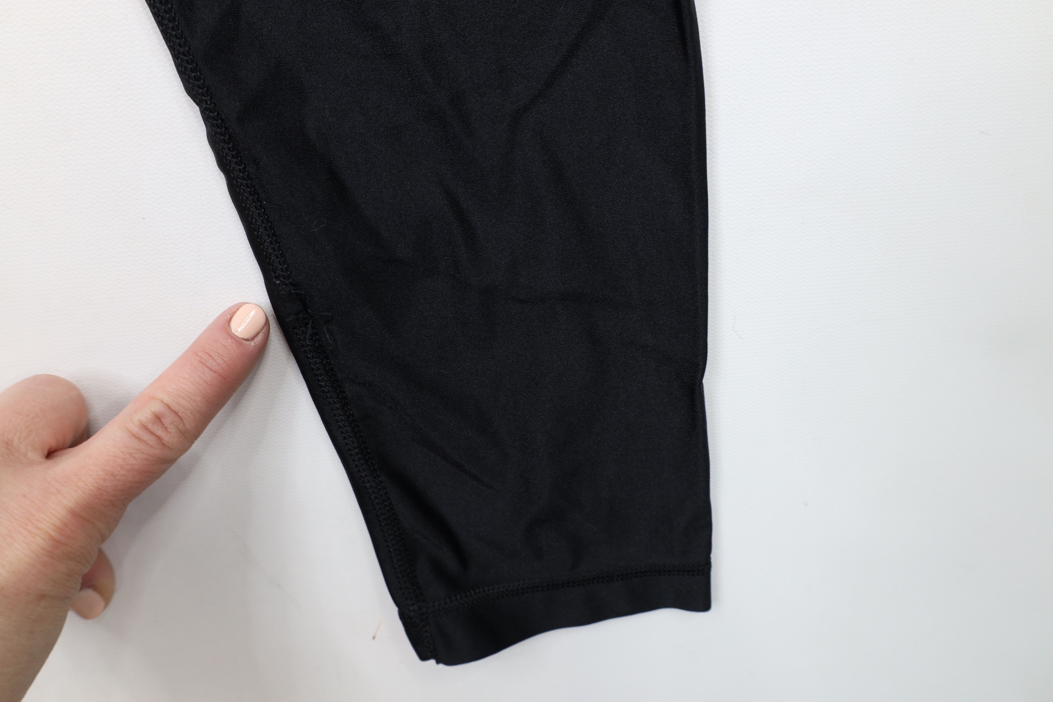 Reebok × Vintage Vintage 90s Reebok Running Jogging Spandex Pants Black USA Size 26" / US 2 / IT 38 - 5 Thumbnail