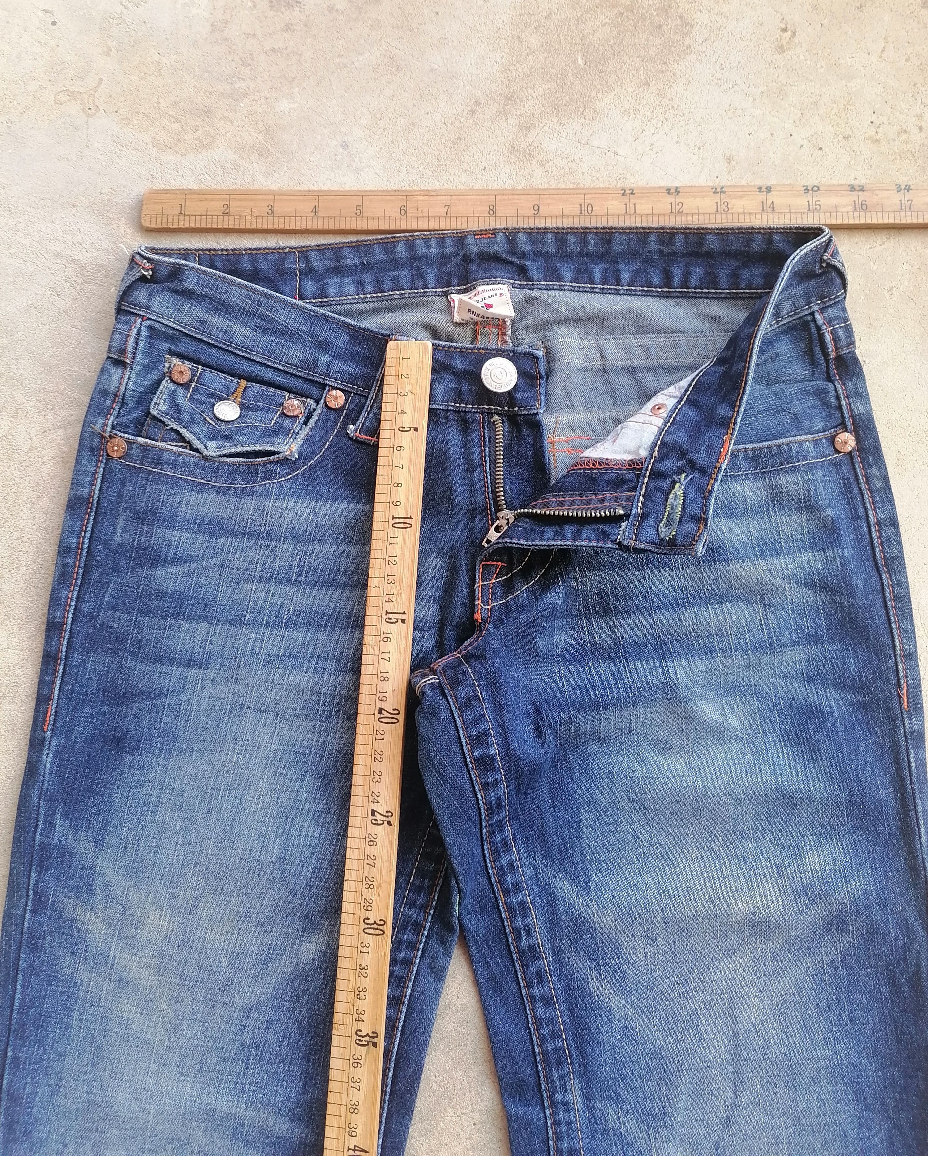True Religion True Religion Joey Flared Jeans Size 28" / US 6 / IT 42 - 3 Thumbnail