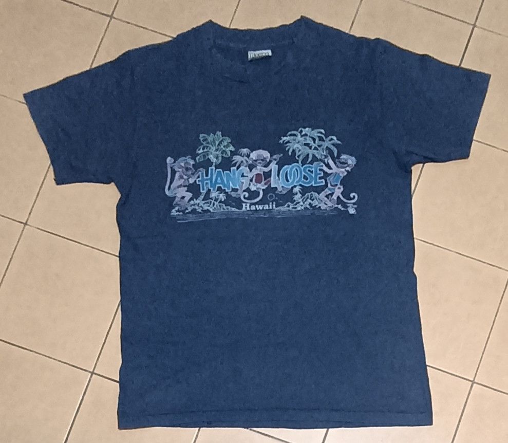 Vintage VINTAGE 80s HANG LOOSE HAWAII SHIRT Size US M / EU 48-50 / 2 - 2 Thumbnail