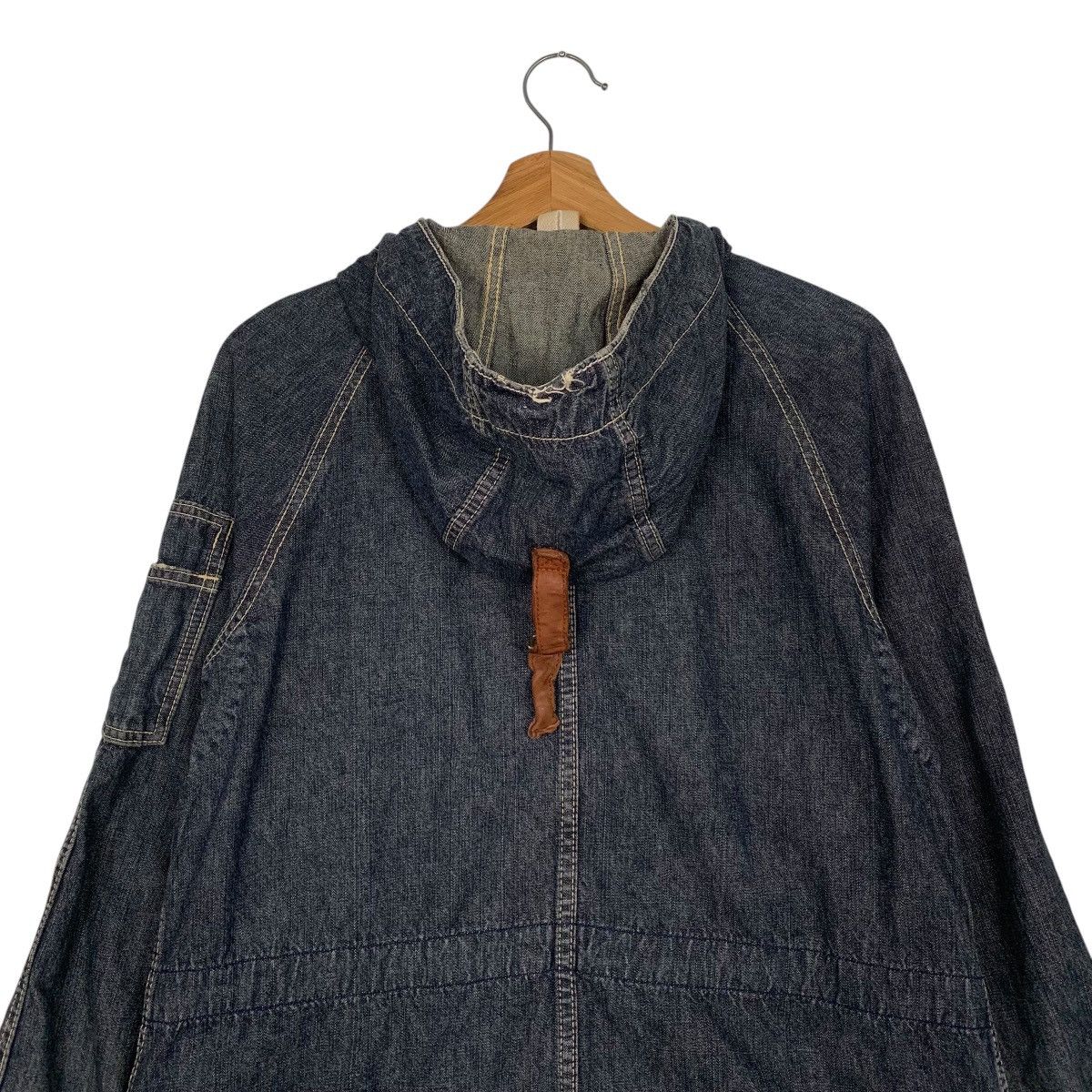 Japanese Brand Japanese Brand Cube Sugar Hooded Denim Parka Size US M / EU 48-50 / 2 - 8 Thumbnail