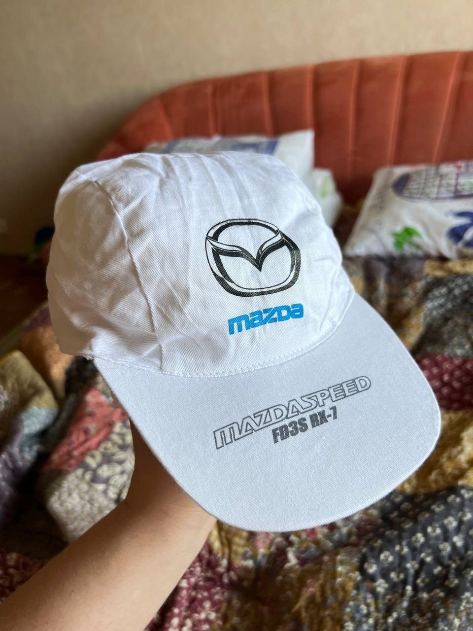 Vintage Vintage Mazda Speed RX-7 Japan Auto Cap Hat Y2K Cars Staff Size ONE SIZE - 2 Thumbnail