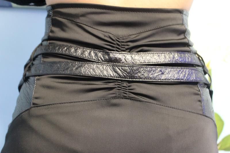 Japanese Brand Avant garde black skirt high waist sz M / 38 Size 30" / US 8 / IT 44 - 3 Thumbnail