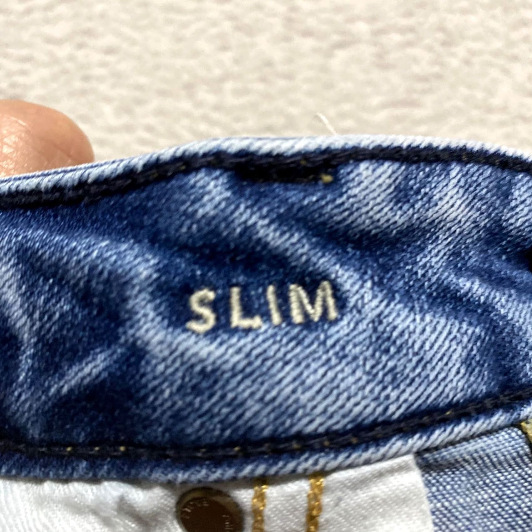 American Eagle Outfitters American Eagle Outfitters Jeans 32x32 Blue Denim Medium Wash Slim Straight Mid Rise Men's Jeans Size US 32 / EU 48 - 4 Thumbnail