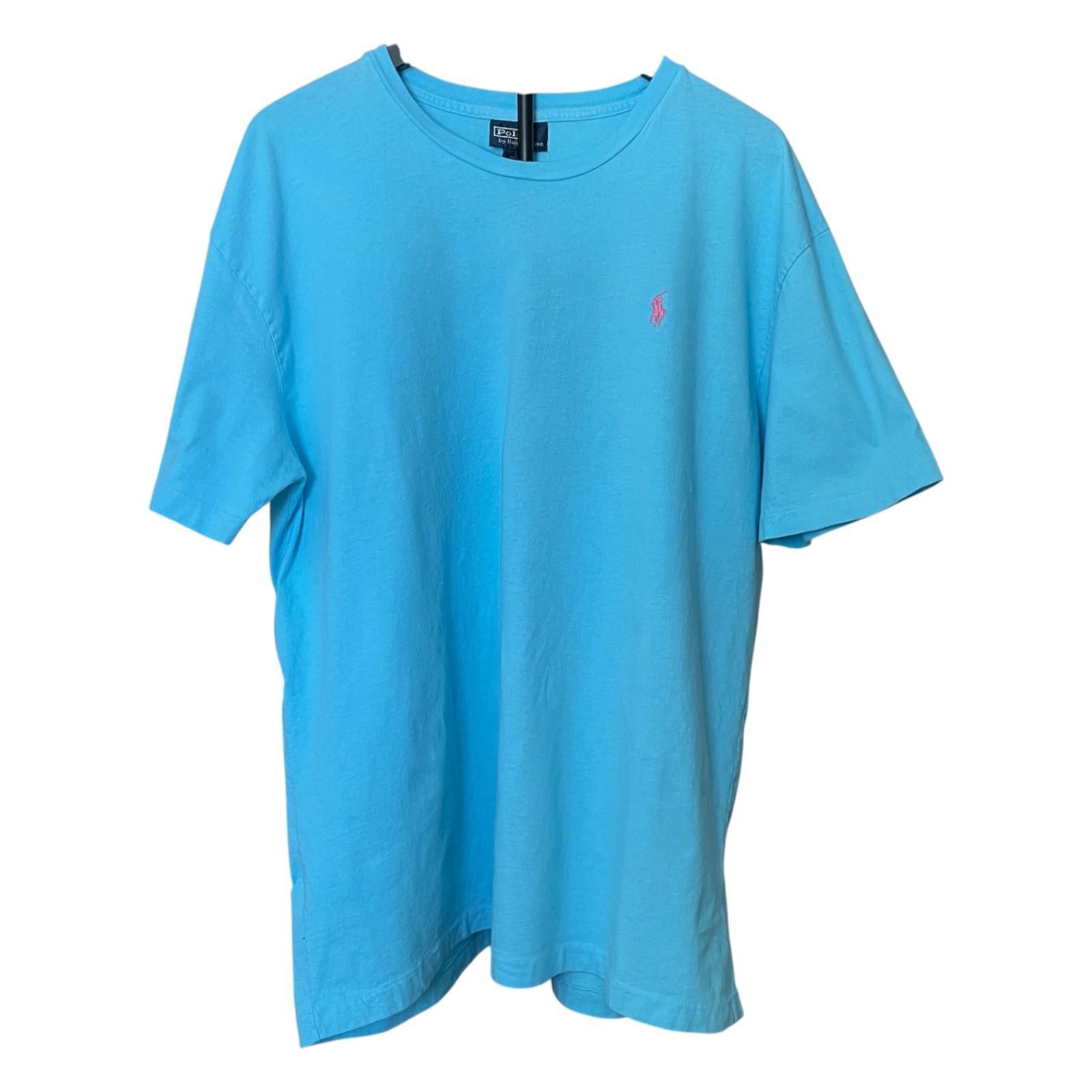 Polo Ralph Lauren Polo Ralph Lauren T Shirt Large Teal Pony Logo Tee Mens Size US L / EU 52-54 / 3 - 1 Thumbnail