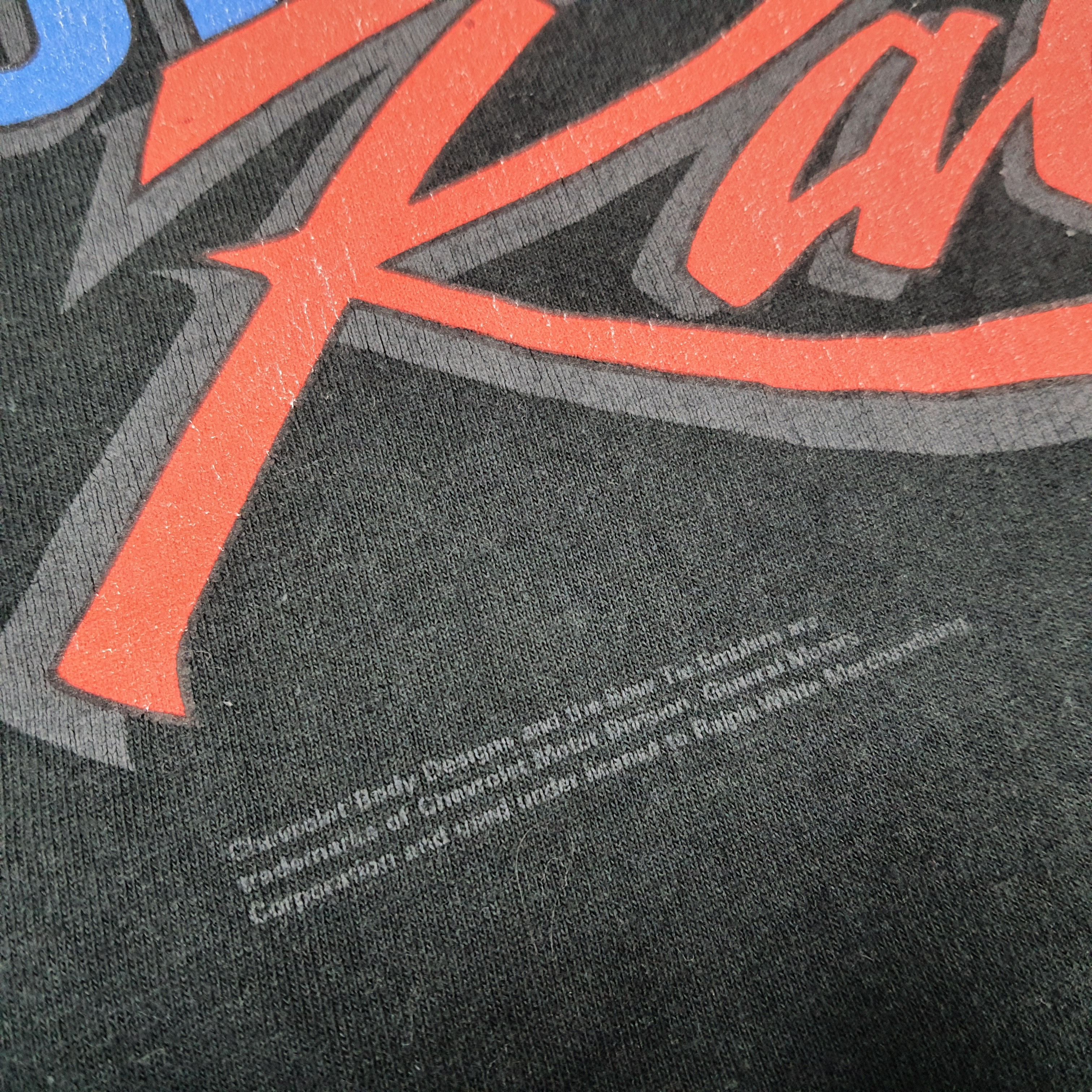 Fruit Of The Loom Vintage 90s Chevrolet Racing Single Stitch Tshirt C285N26 Size US M / EU 48-50 / 2 - 3 Thumbnail
