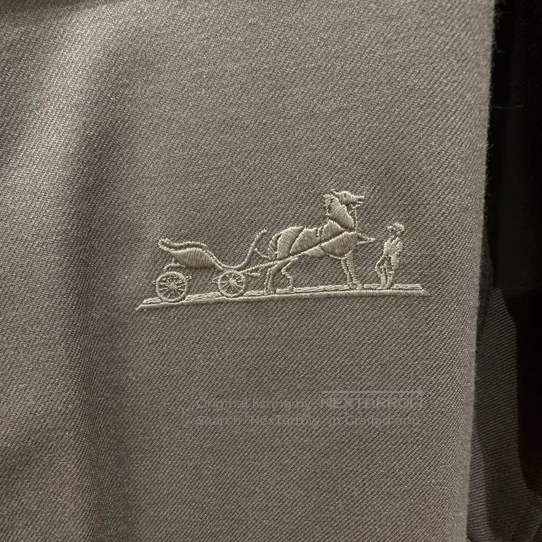 Hermes Hermes Carriage embroidery tie-front shirt Size XS / US 0-2 / IT 36-38 - 6 Thumbnail