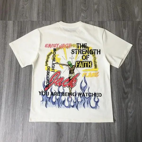 Japanese Brand Vintage Hip Hop Animated Graphic Print Short Sleeve T-Shirt Size US M / EU 48-50 / 2 - 2 Thumbnail