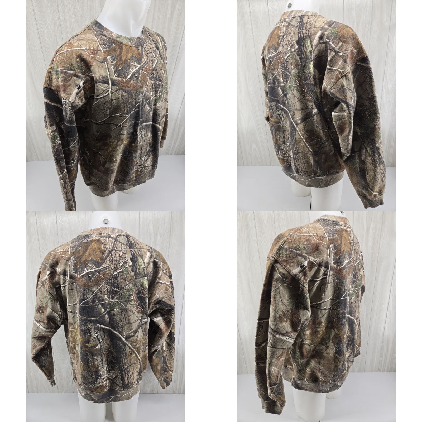 Vintage VINTAGE Ranger Sweat Shirt AP Realtree Camo Mens Large Fleece Lined #2 Size US L / EU 52-54 / 3 - 8 Thumbnail