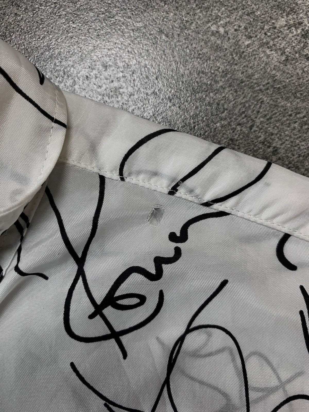 Comme des Garcons Homme Plus FREE IMPORT TAX 2005 Rolling Stones Collabs Silk Shirt Size US M / EU 48-50 / 2 - 5 Thumbnail