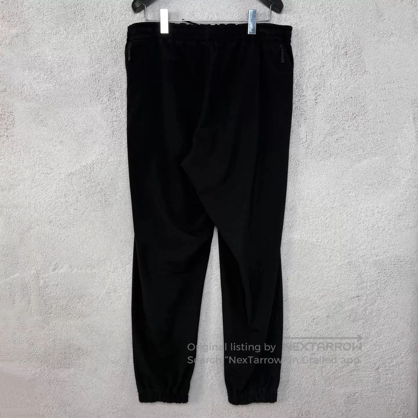 Moncler Black Elastic Waist Jogger Pants Size 30. Size US 30 / EU 46 - 2 Thumbnail