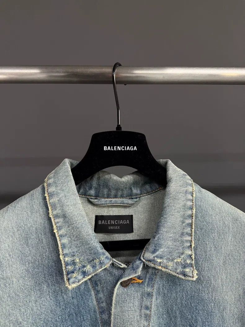 Balenciaga Balenciaga Solid color lapel single-breasted long sleeve d Size US M / EU 48-50 / 2 - 3 Thumbnail