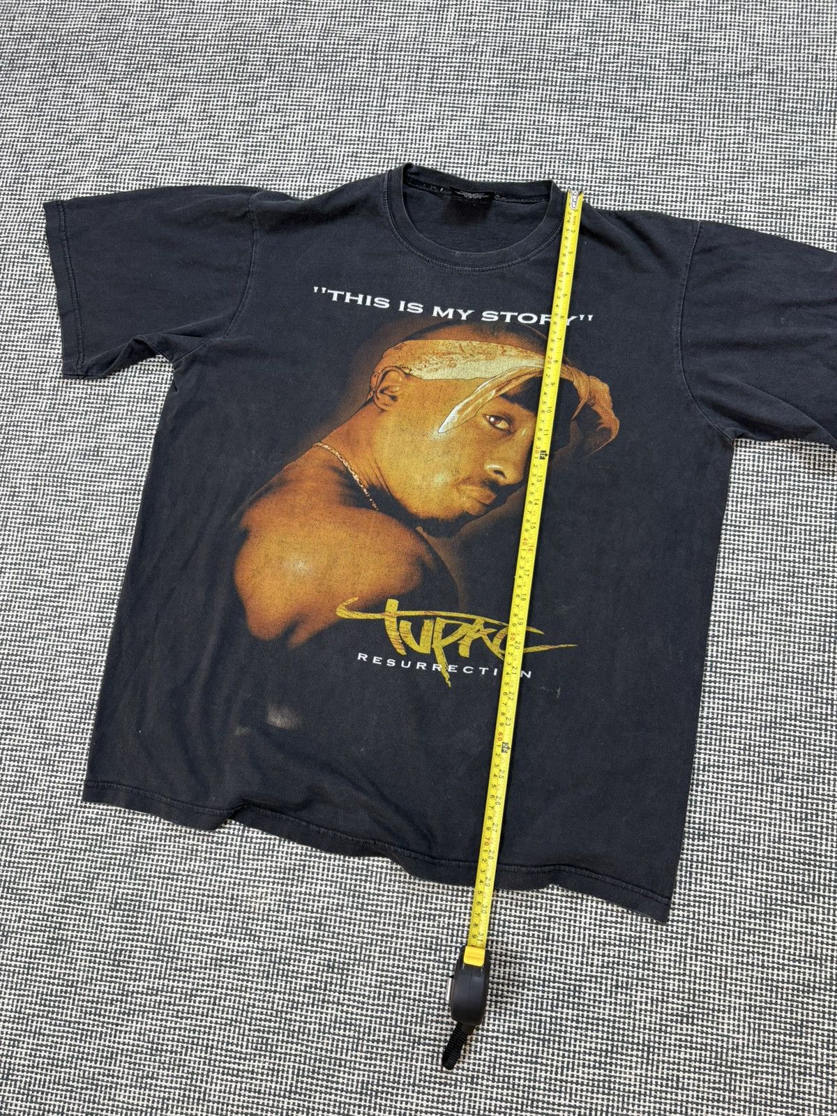 Rap Tees Vintage y2k 2pac tupac shakur rap tee boxy baggy swag Size US XL / EU 56 / 4 - 7 Thumbnail
