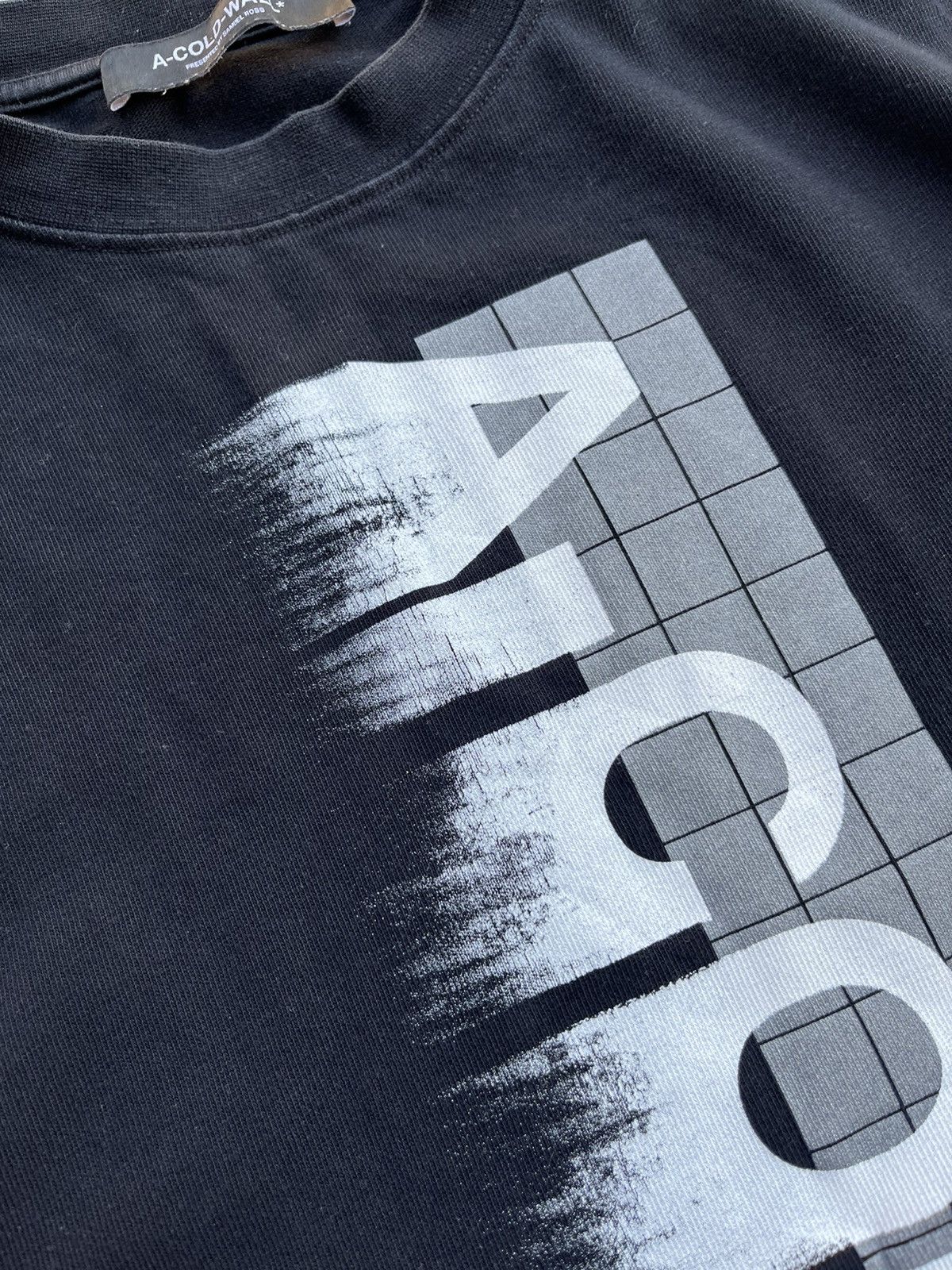 A-COLD-WALL* A-Cold-Wall Big Logo Overprint Boxy Baggy Oversized T-Shirt Size US S / EU 44-46 / 1 - 8 Thumbnail