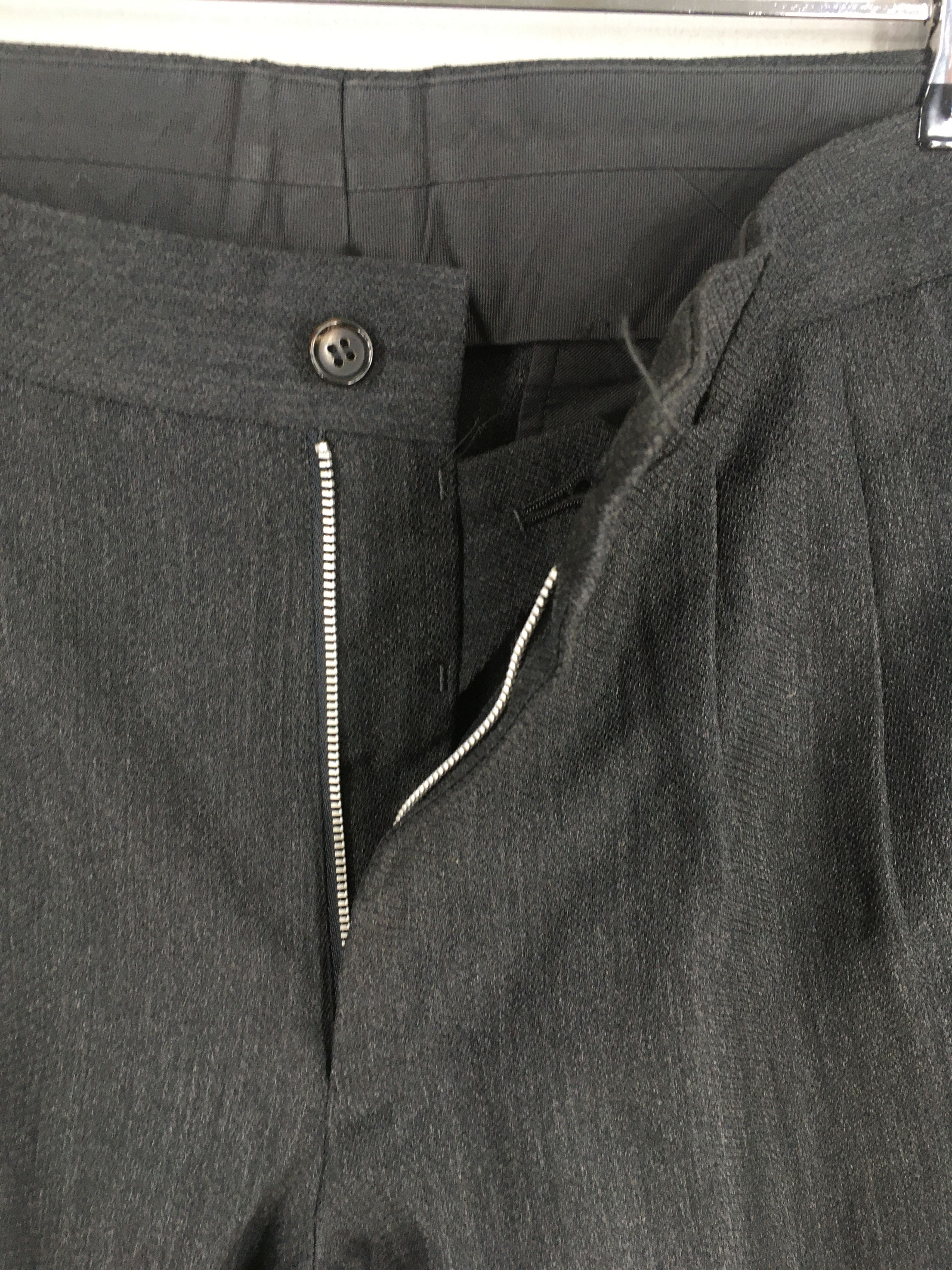 Comme des Garcons Size 28x27.5 AD 2002 Comme Des Garcons Homme Wool Pants S71 Size US 28 / EU 44 - 6 Thumbnail