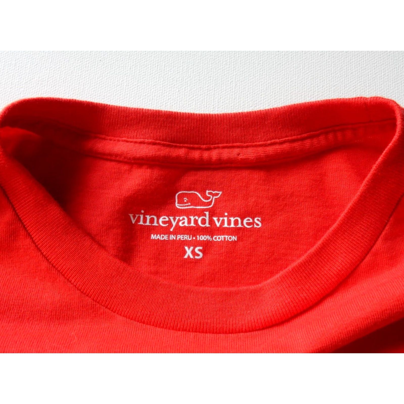 Vineyard Vines VINTAGE Vineyard Vines Men's Long Sleeve T-Shirt XS Red Christmas Holiday Size US XS / EU 42 / 0 - 3 Thumbnail