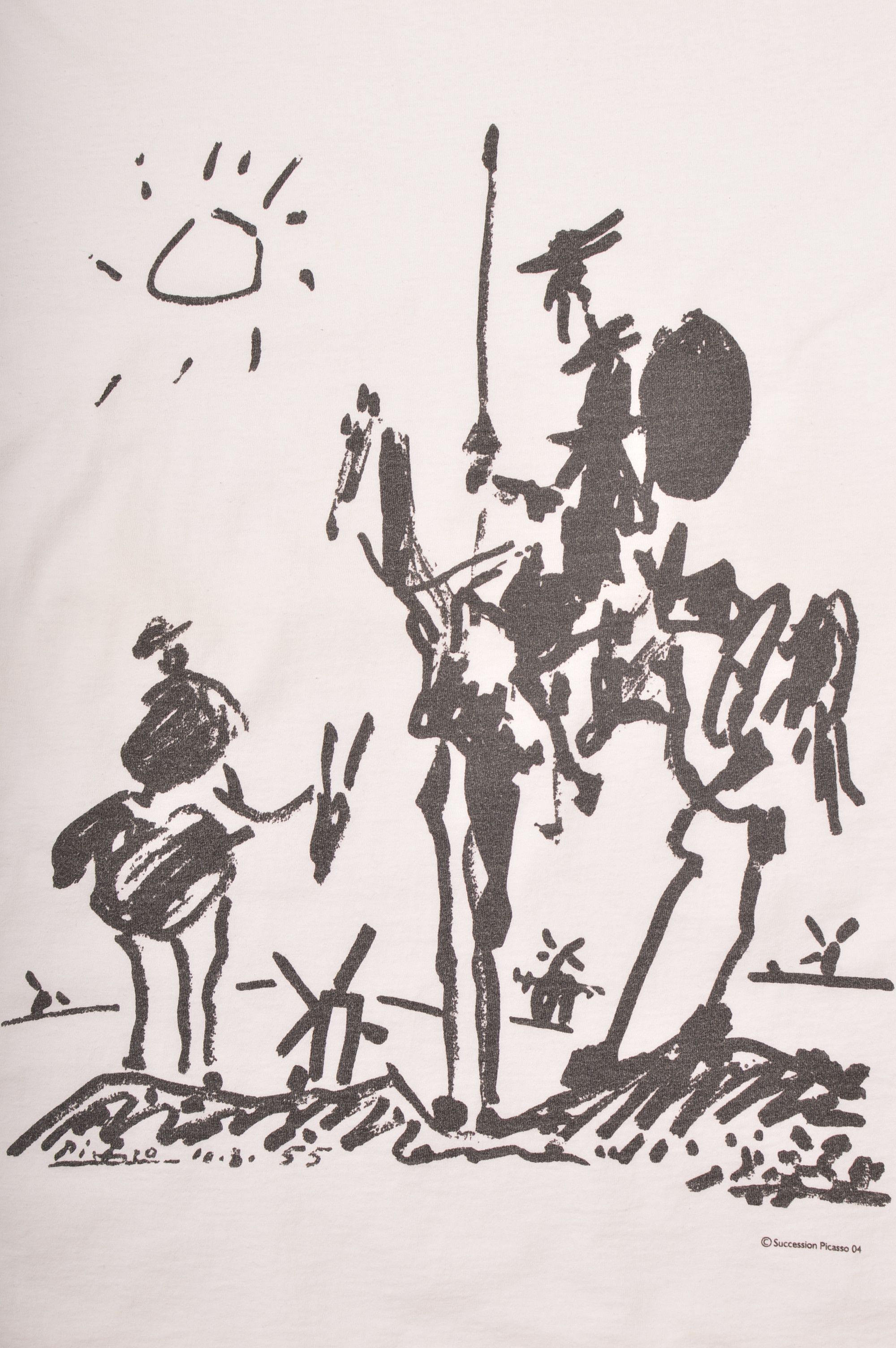 Vintage XL Art Succession Picasso 04 Vintage T-Shirt Tee Size US L / EU 52-54 / 3 - 2 Thumbnail