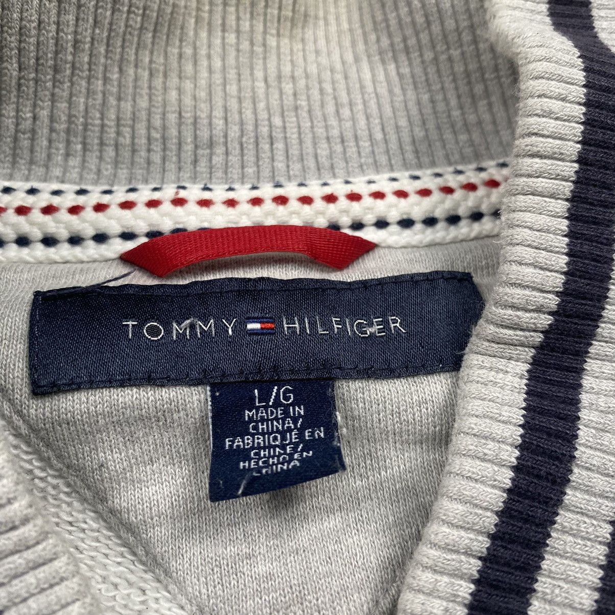 Tommy Hilfiger Rare y2k Tommy Hilfiger Varsity Sweater Jacket Size US L / EU 52-54 / 3 - 9 Thumbnail