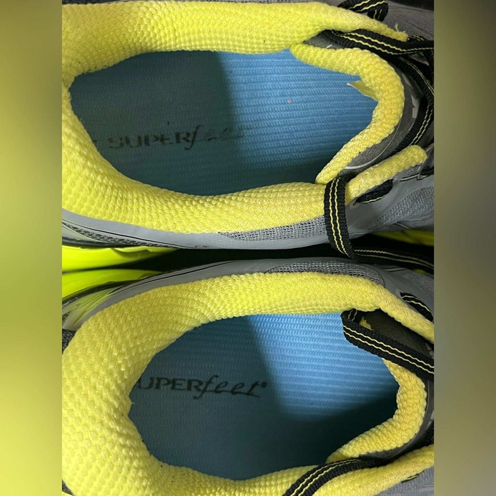 Hoka Hoka Clifton 2 Men’s 13 Grey Acid Yellow Running Shoes EUC Size US 13 / EU 46 - 11 Thumbnail