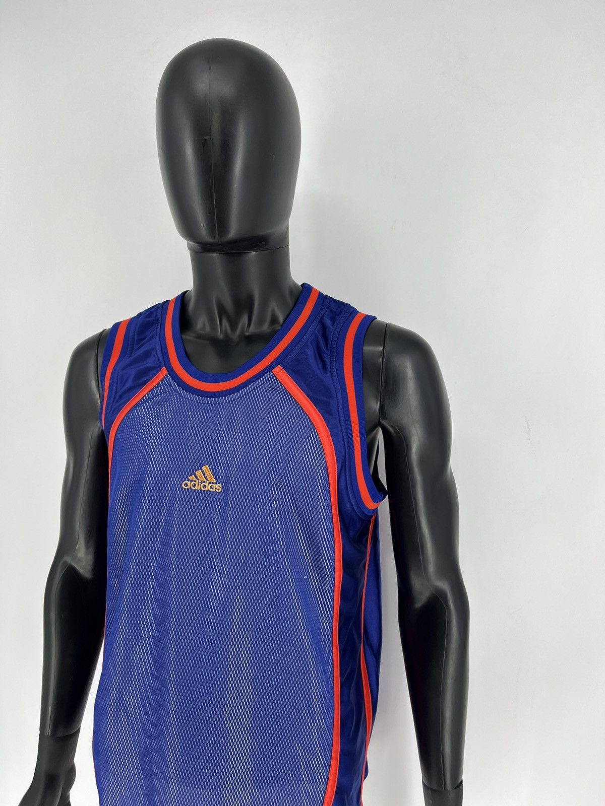 Other Adidas Vintage 90s Jersey Number One Basketball Rare Item Size US L / EU 52-54 / 3 - 4 Thumbnail