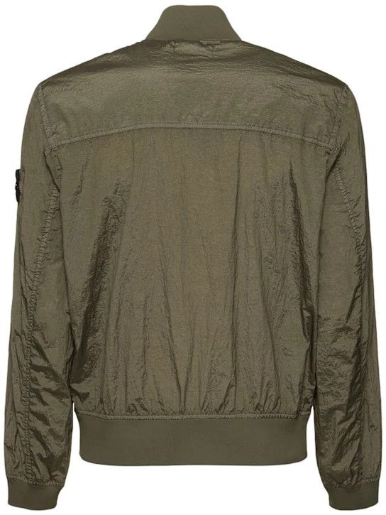 Stone Island o1lsvrm0425 Nylon Metal Watro bomber in Military Green Size US L / EU 52-54 / 3 - 2 Thumbnail