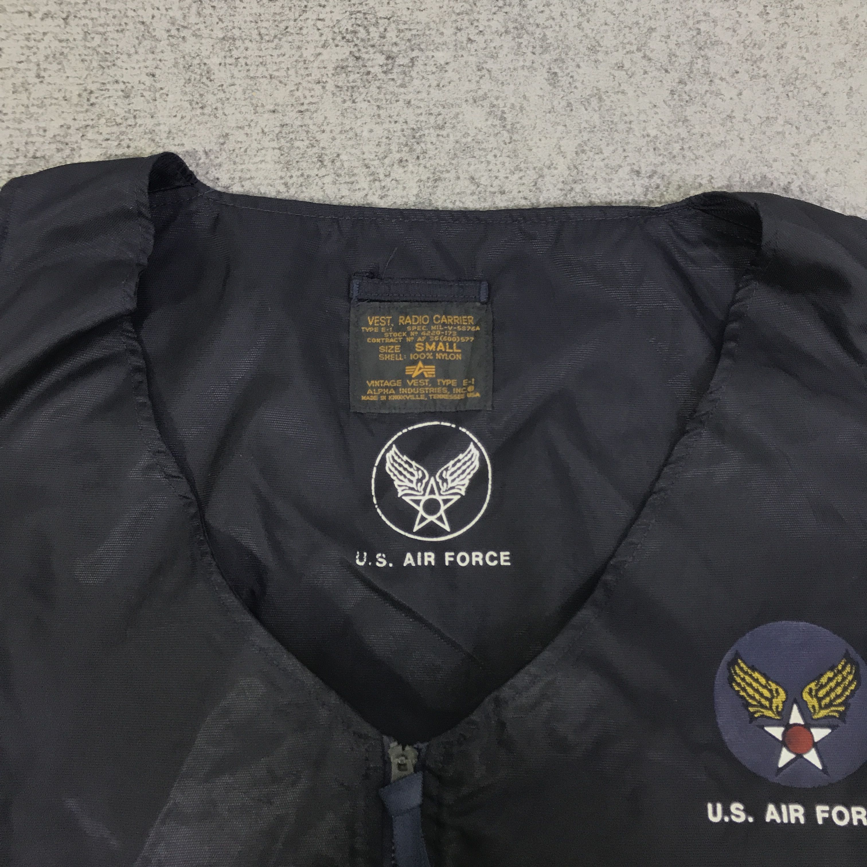 Alpha Industries Alpha Industries us air force radio carrier vest K98B5 Size US S / EU 44-46 / 1 - 5 Thumbnail