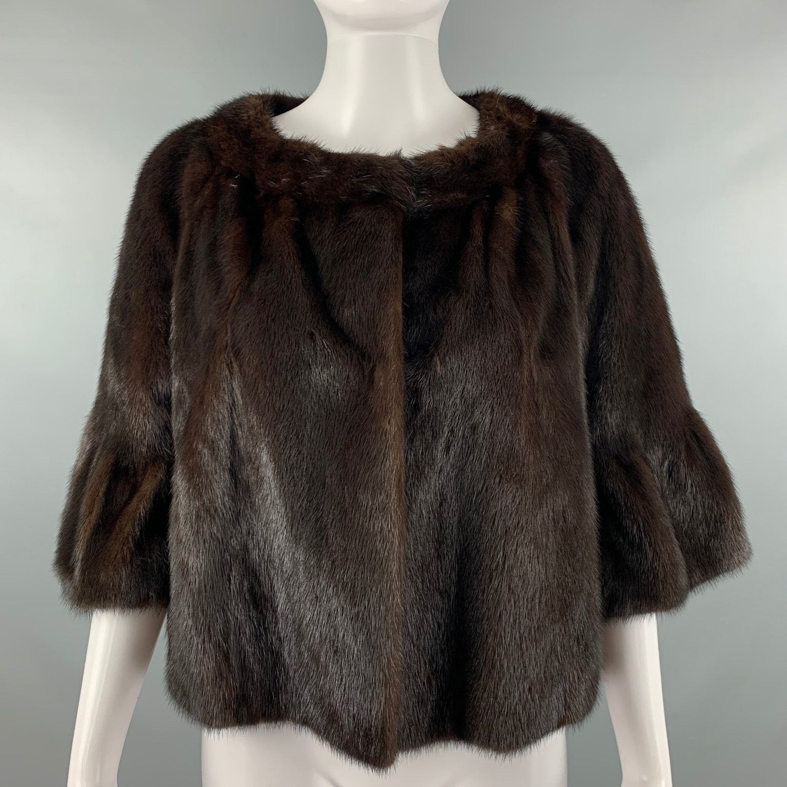 Other BYTE by TESO Size 6 Brown 3/4 Sleeves Jacket Size M / US 6-8 / IT 42-44 - 1 Thumbnail