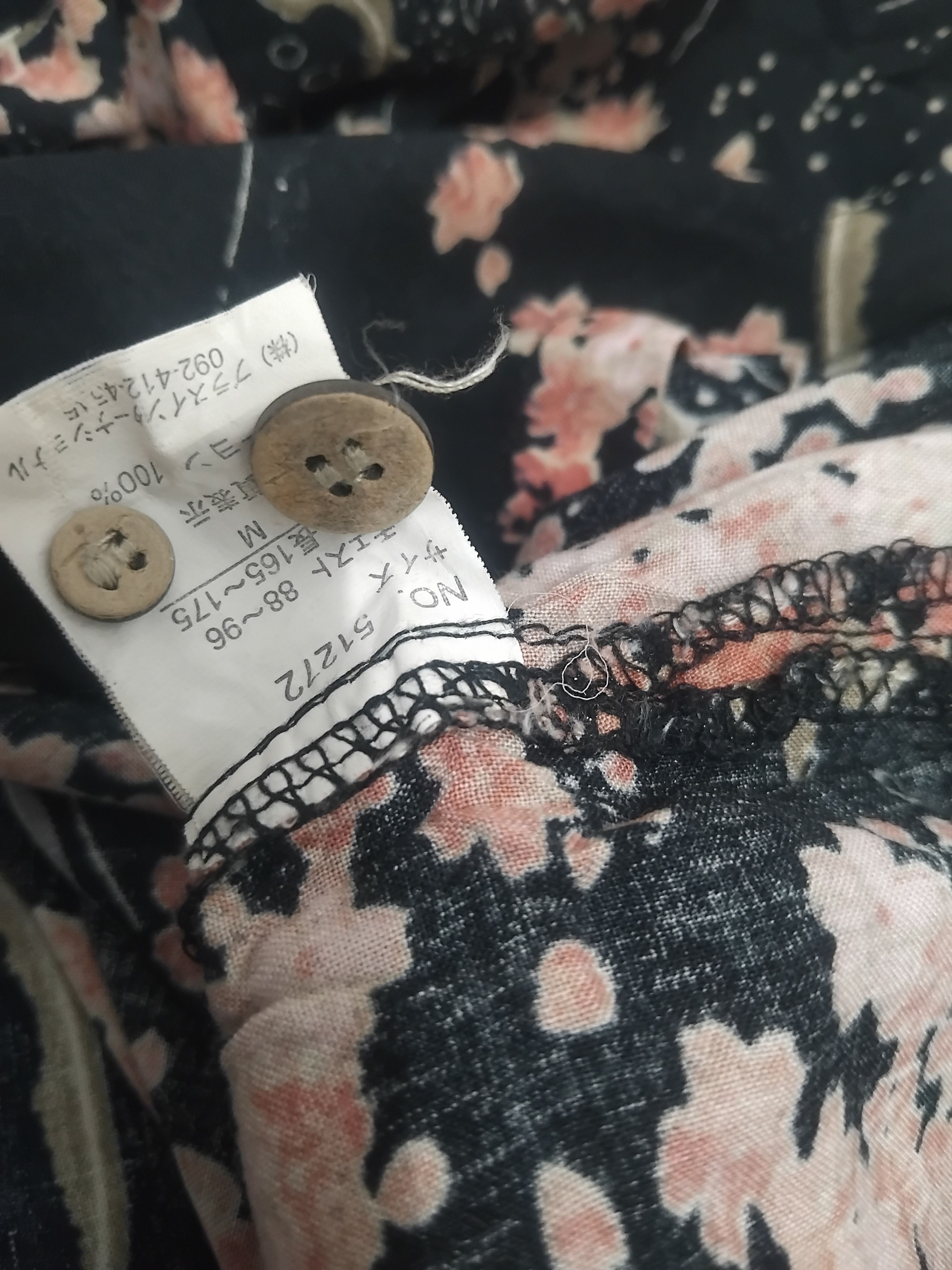 Japanese Brand 💥Bird and sakura japan inspired 100% rayon Hawaiian shirt Size US M / EU 48-50 / 2 - 3 Thumbnail