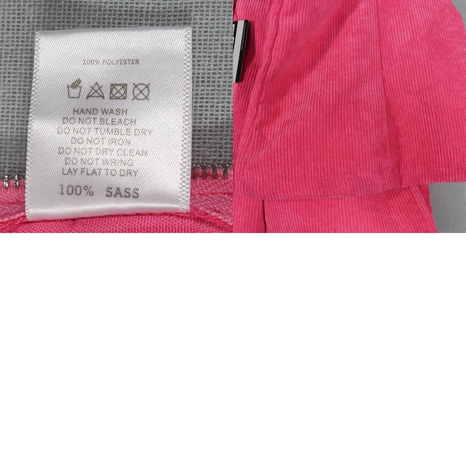 Jaded London Jaded London Pants Womens Sz 4 Hot Pink Corduroy Flared High Waist Trousers NWT Size 27" / US 4 / IT 40 - 8 Thumbnail