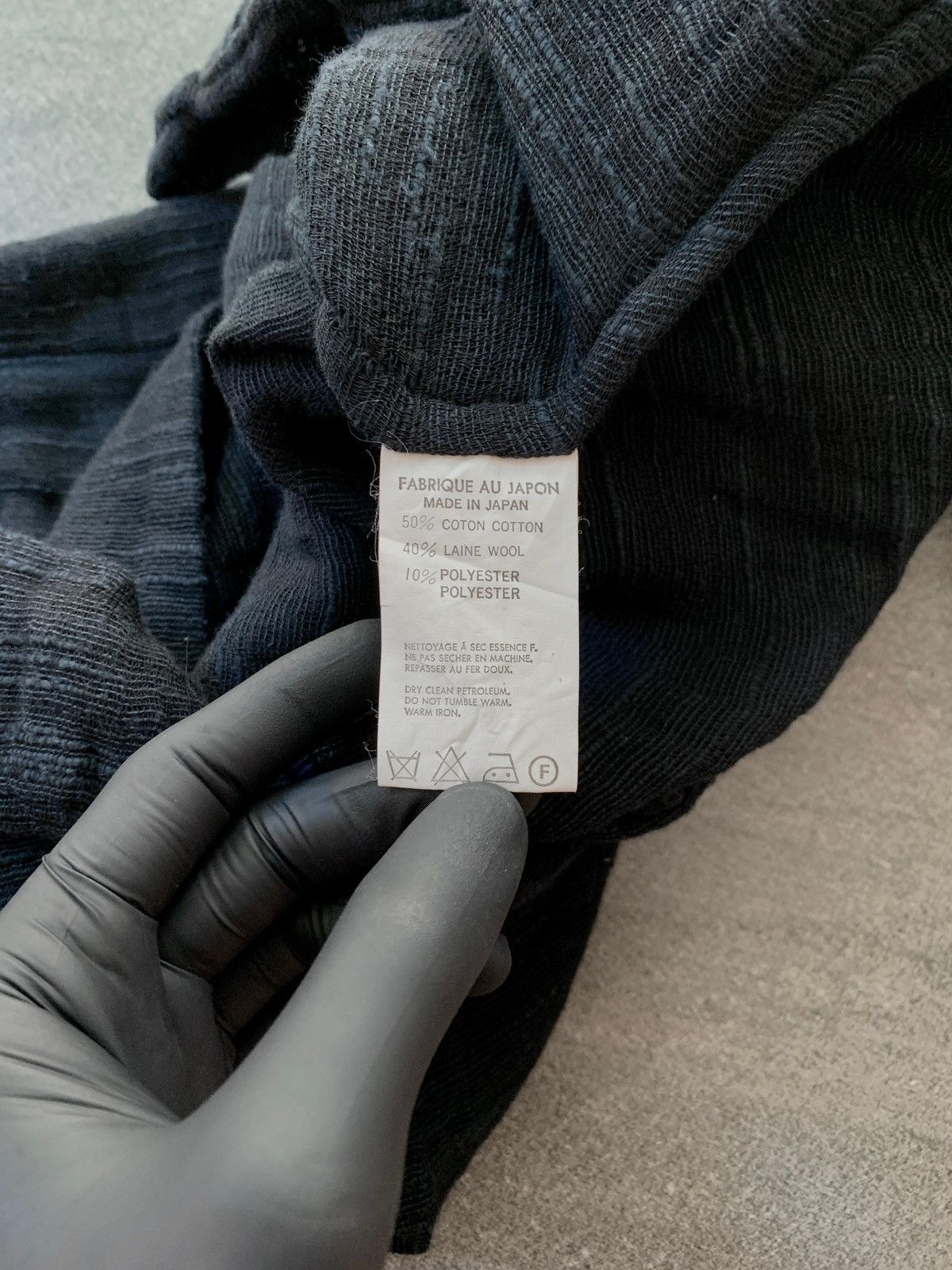 Yohji Yamamoto FREE TAX! Ys Knitted Textured Blazer Jacket Size US S / EU 44-46 / 1 - 6 Thumbnail
