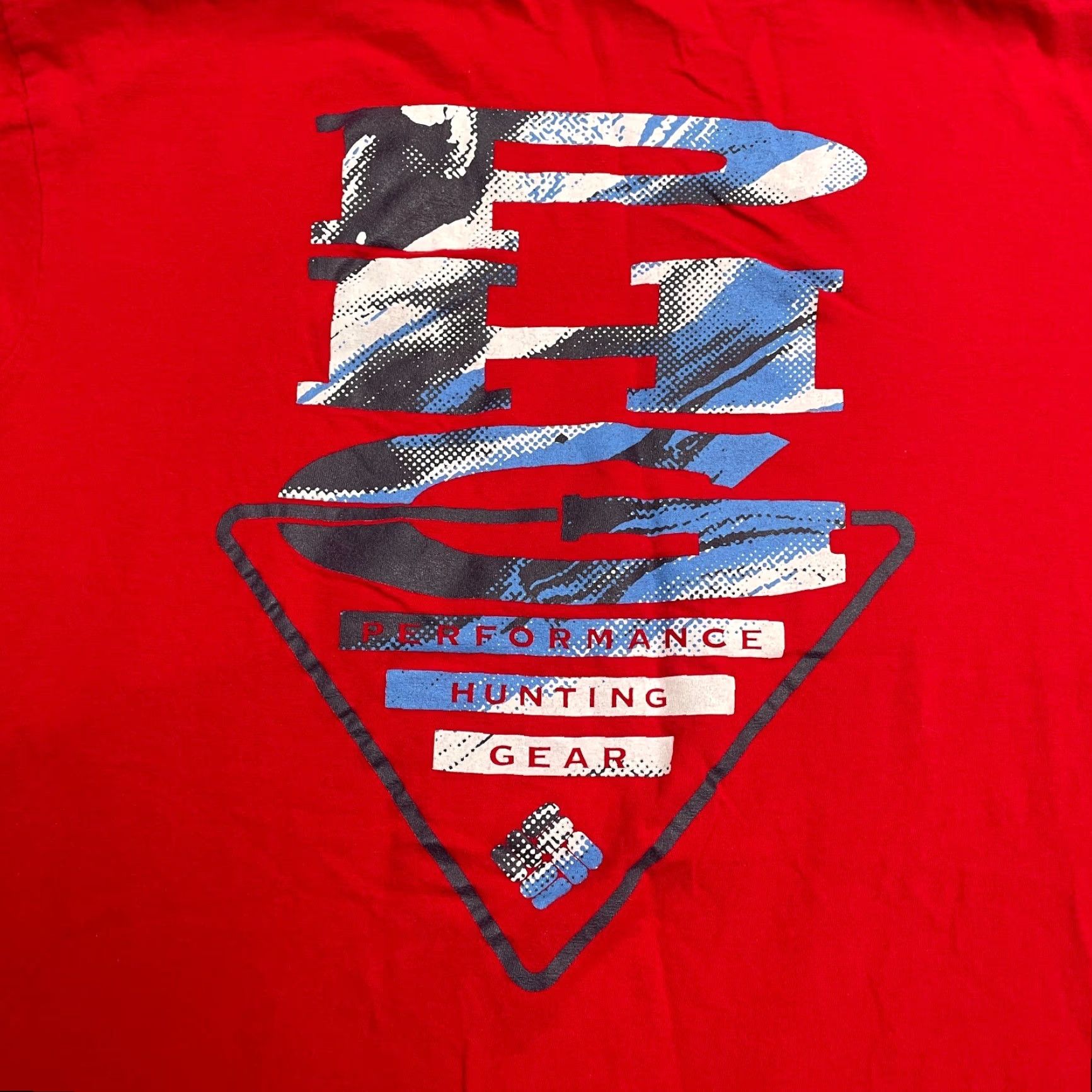 Vintage Columbia PHG Graphic T-Shirt Mens Large Red Crew Neck Short Sleeve Hunting Tee Size US L / EU 52-54 / 3 - 3 Thumbnail