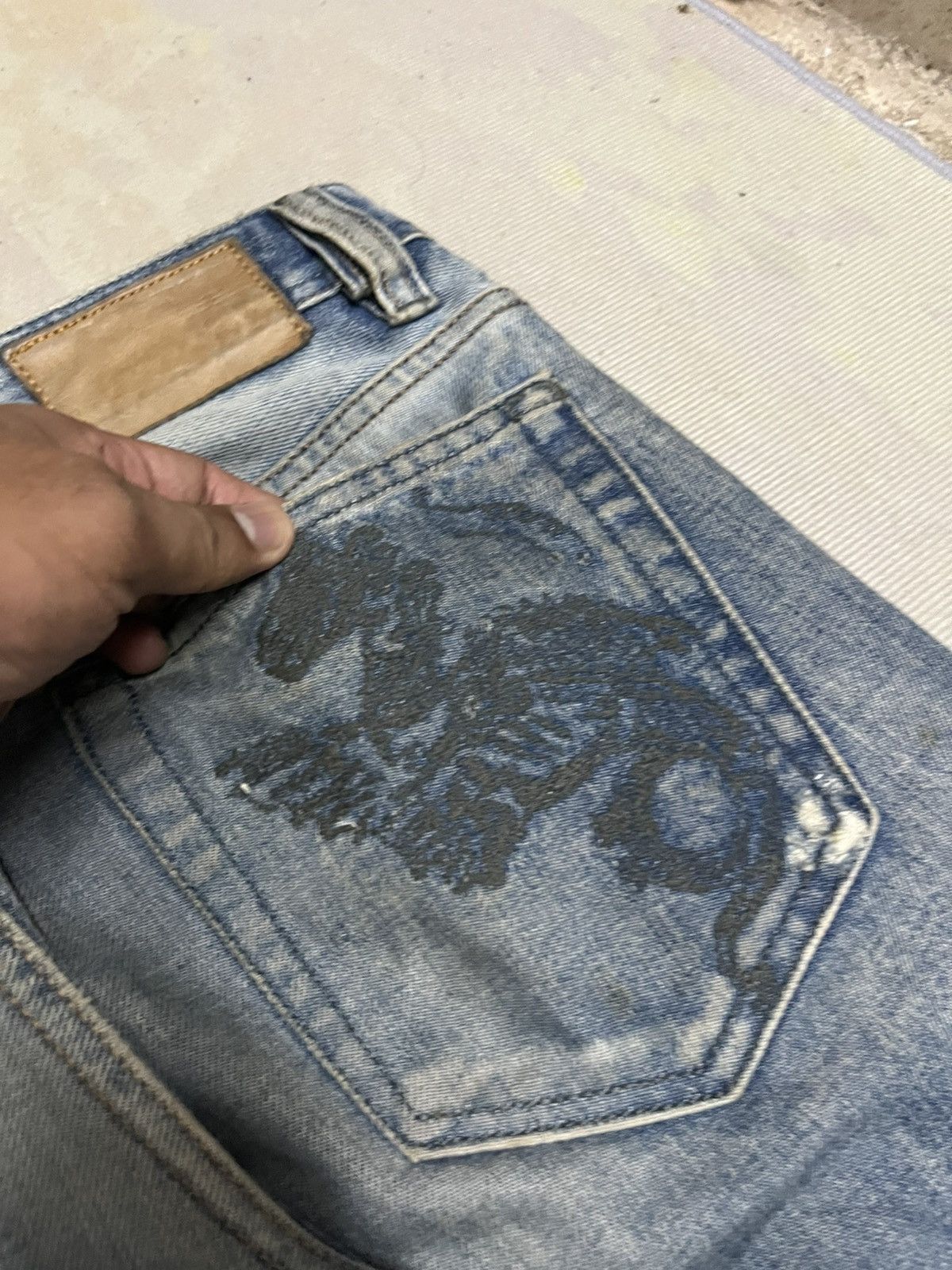 Diesel 💥Grailed Sale💥 Diesel Sukajan Motive Embroidery Jeans Size US 32 / EU 48 - 20 Thumbnail