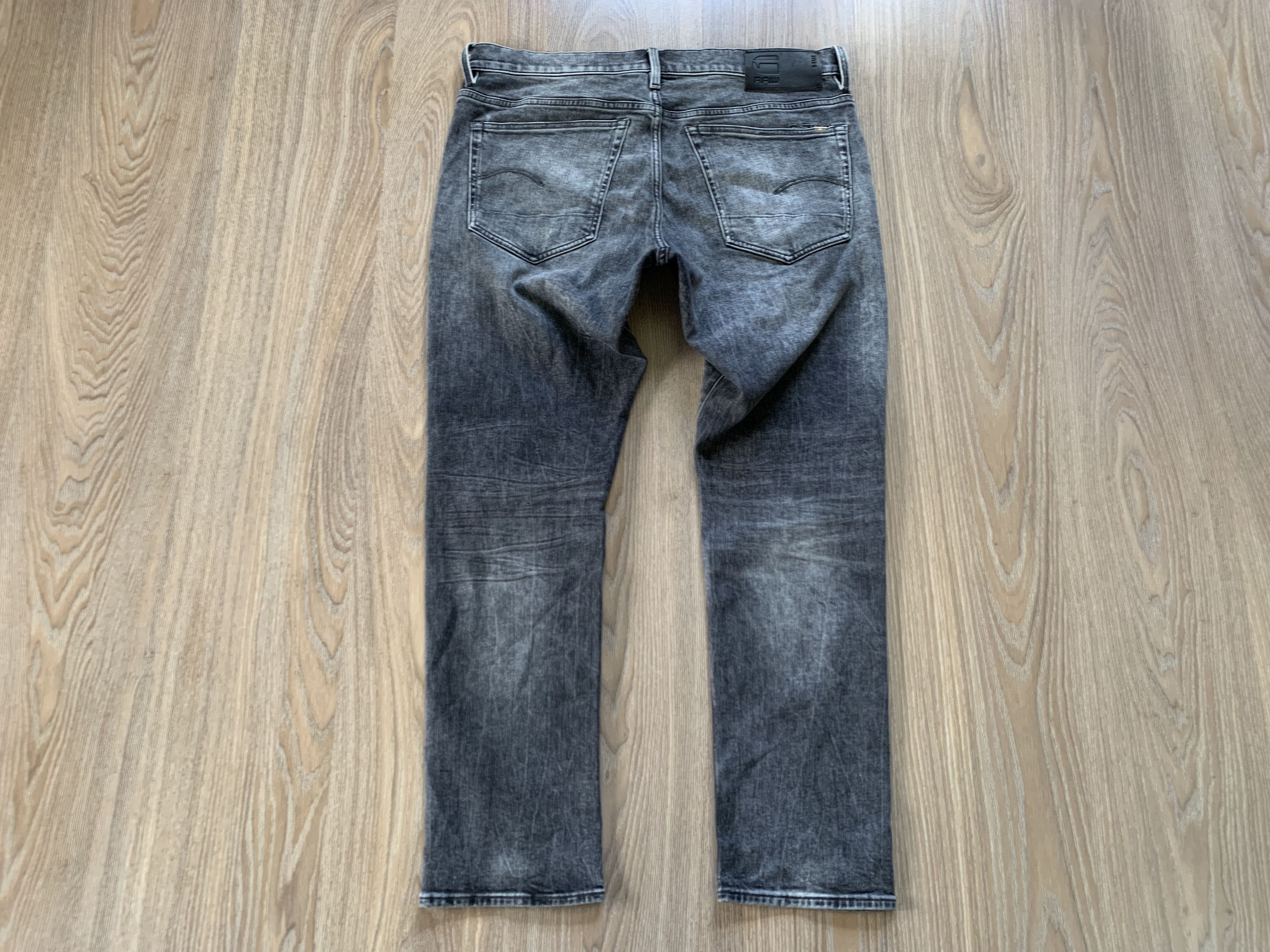 G-Star G-Star Raw 3301 Regular Tapered Grey Jeans Size US 36 / EU 52 - 3 Thumbnail
