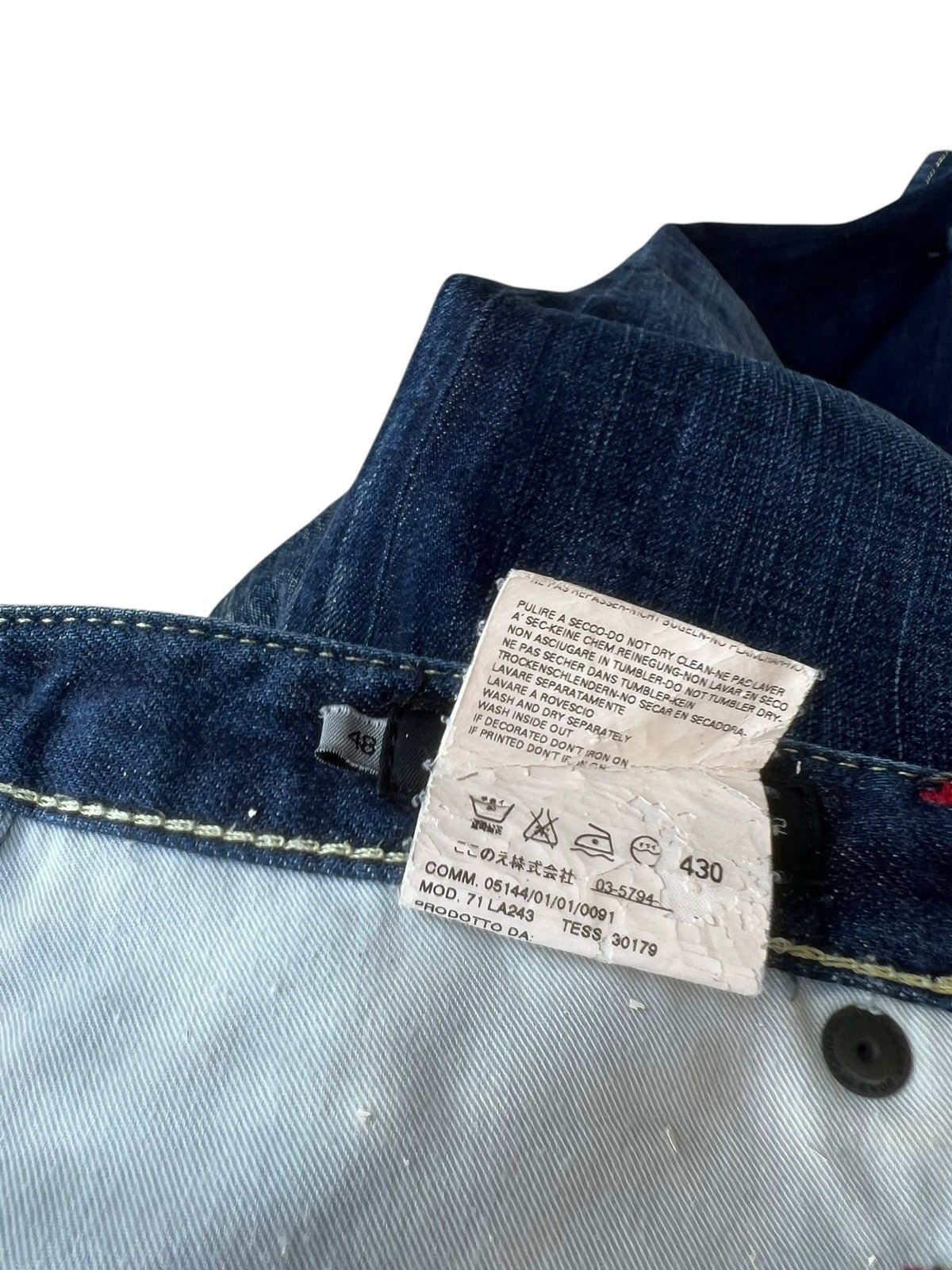Dsquared2 Dsquared2 Made in Italy Distressed Ripped Skinny Jeans Size US 32 / EU 48 - 20 Thumbnail