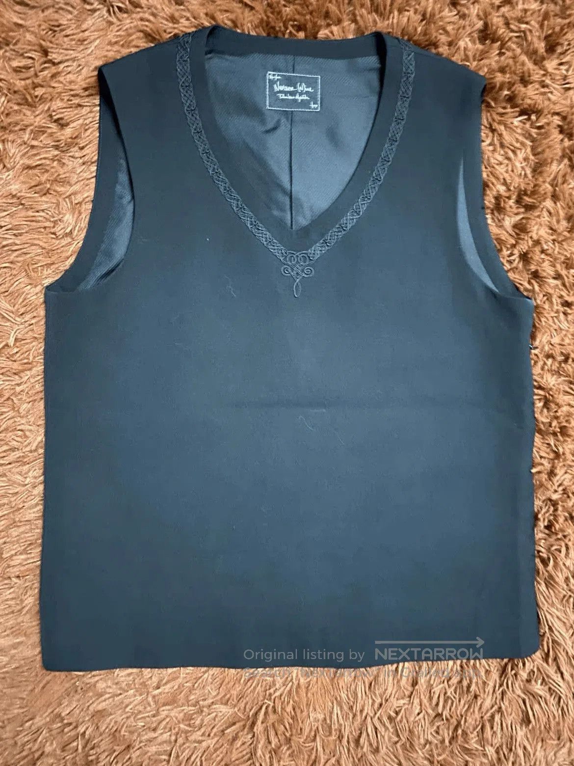 Number (N)ine Sz 3 Number Nine 09SS Formal Tank Top mojos. Size US L / EU 52-54 / 3 - 1 Thumbnail