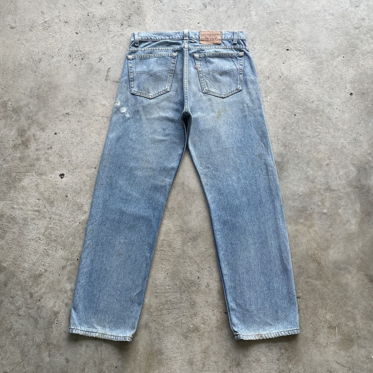 Levi's 90s Vintage Levi’s 505 Made In USA Faded Jeans Pants W33 Size US 33 - 11 Thumbnail