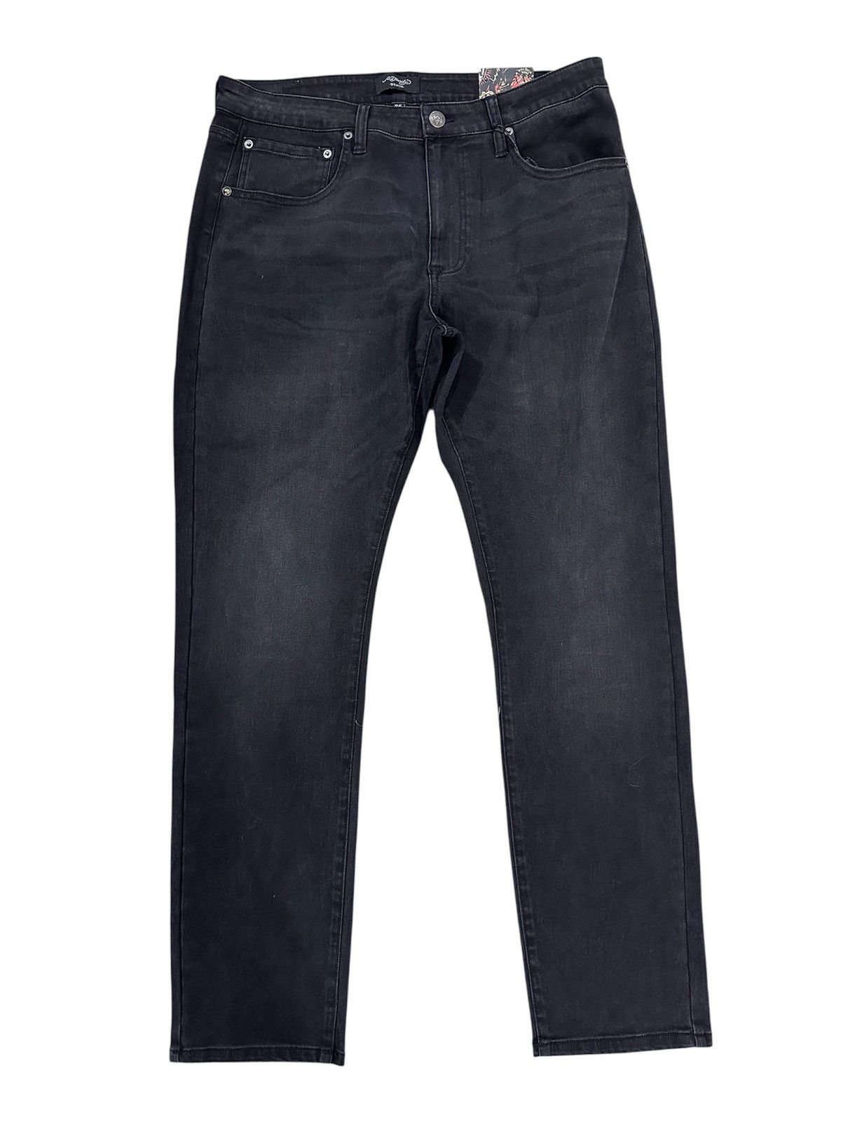 Ed Hardy Ed Hardy Crawling Tiger Size 36 Slim Fit Jeans Black New Size US 36 / EU 52 - 1 Thumbnail