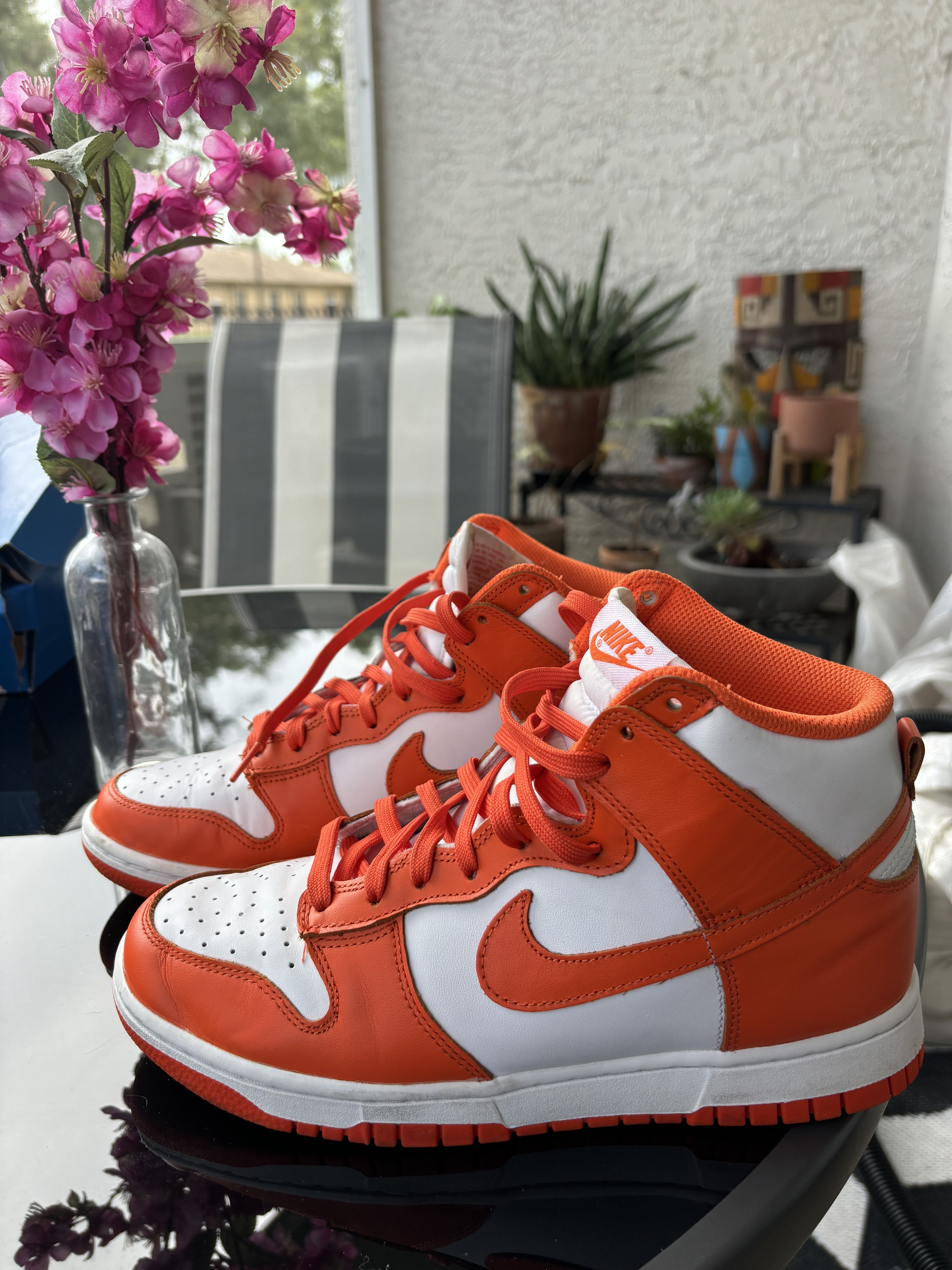 Nike Nike Dunk High “Syracuse” Size US 8.5 / IT 38.5 - 3 Thumbnail