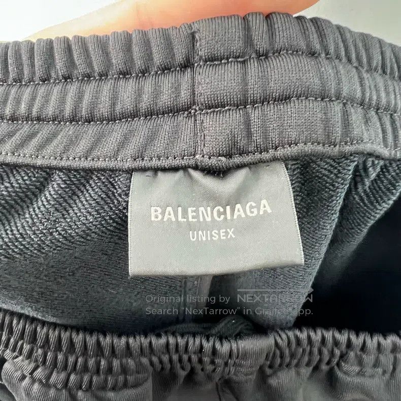 Balenciaga Balenciaga size L 3B Print Black Sweatpants Size US 27 - 4 Thumbnail